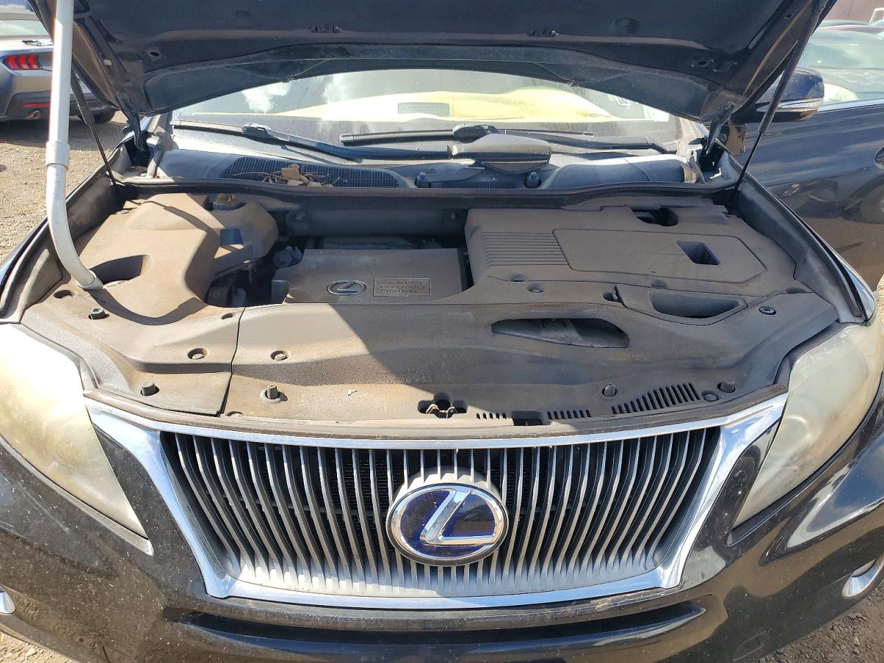 2011 Lexus Rx 450h Black vin: JTJBC1BAXB2044538