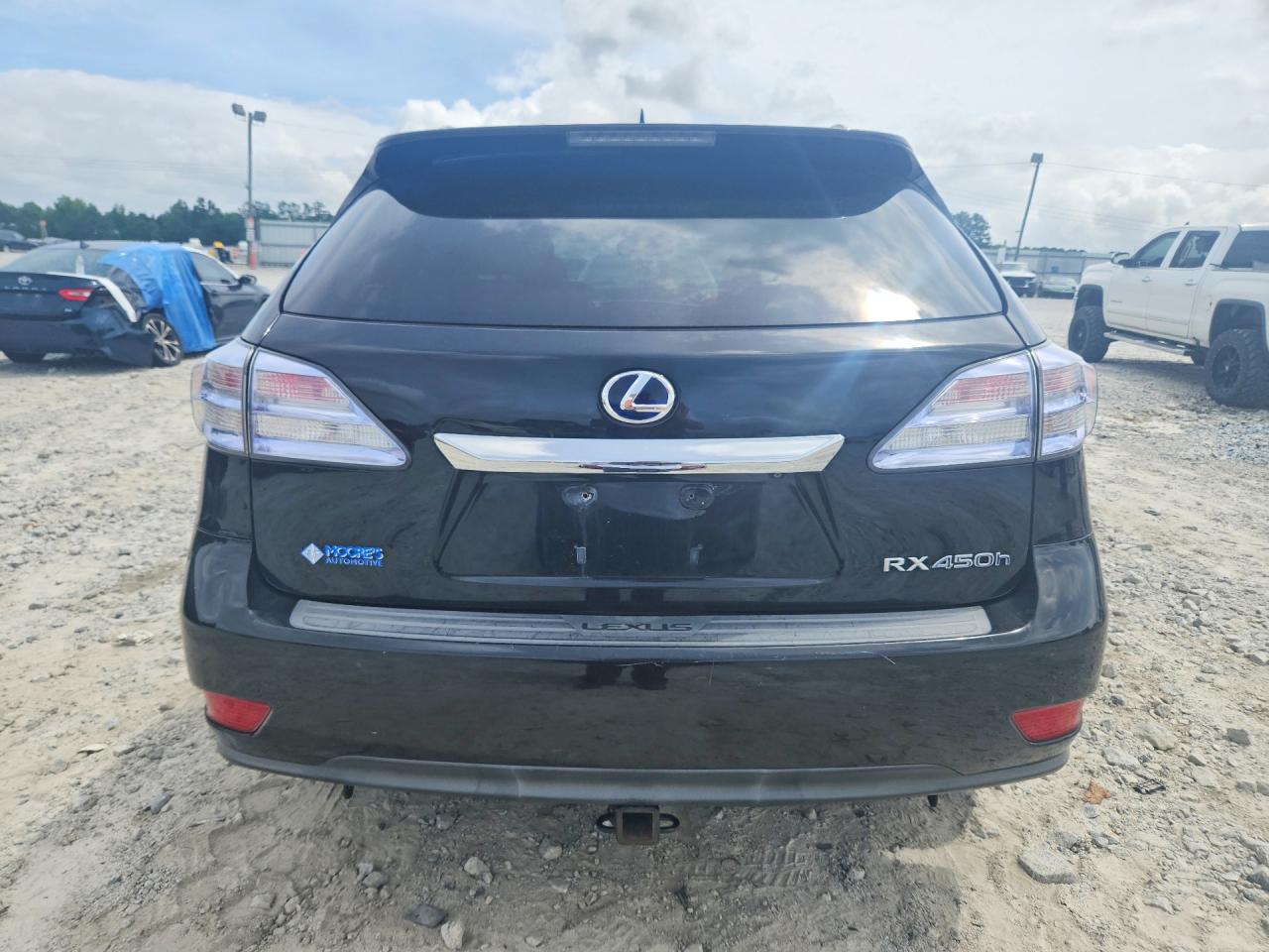 2011 Lexus Rx 450h Black vin: JTJBC1BAXB2417044
