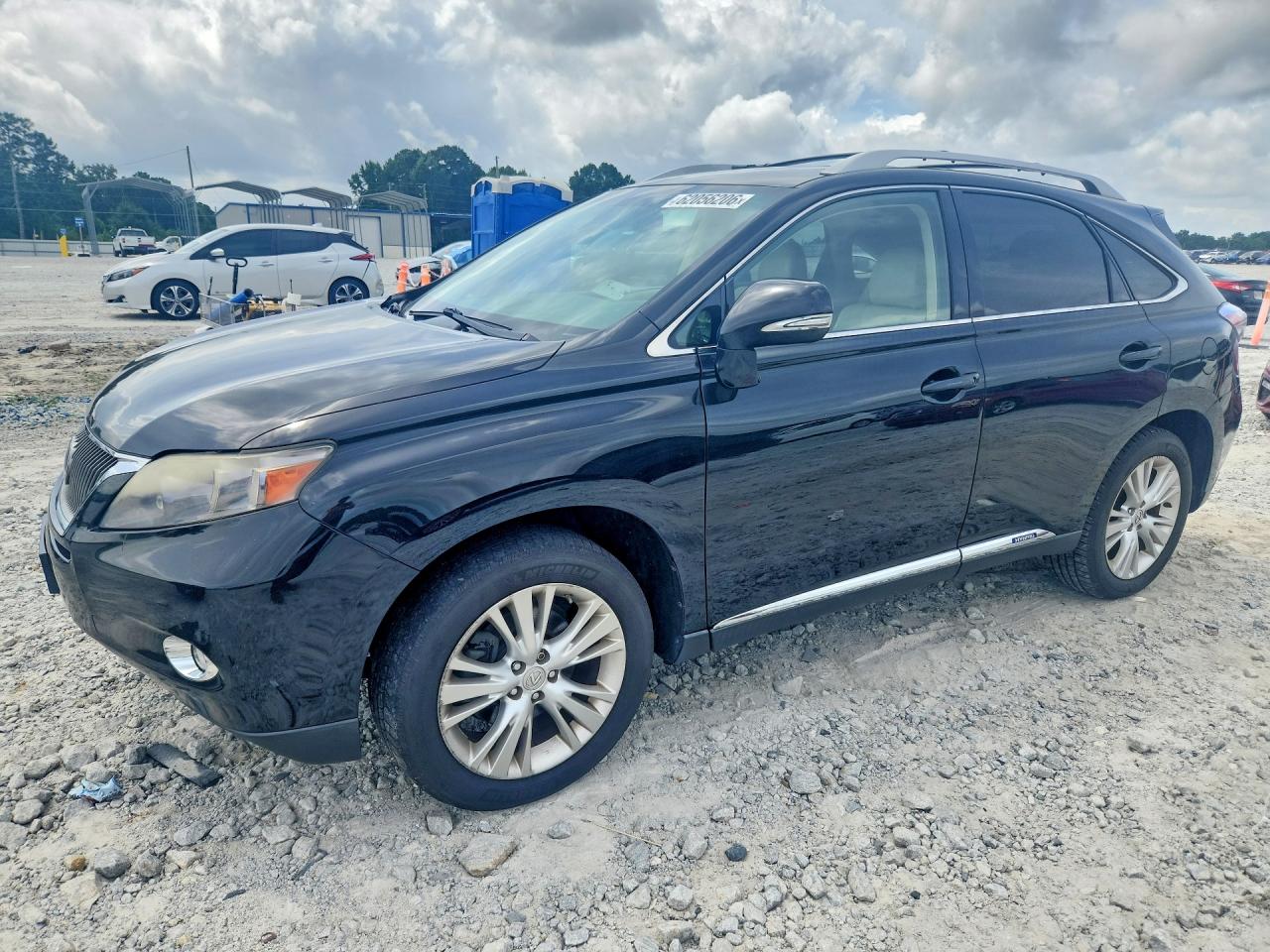 2011 Lexus Rx 450h Black vin: JTJBC1BAXB2417044