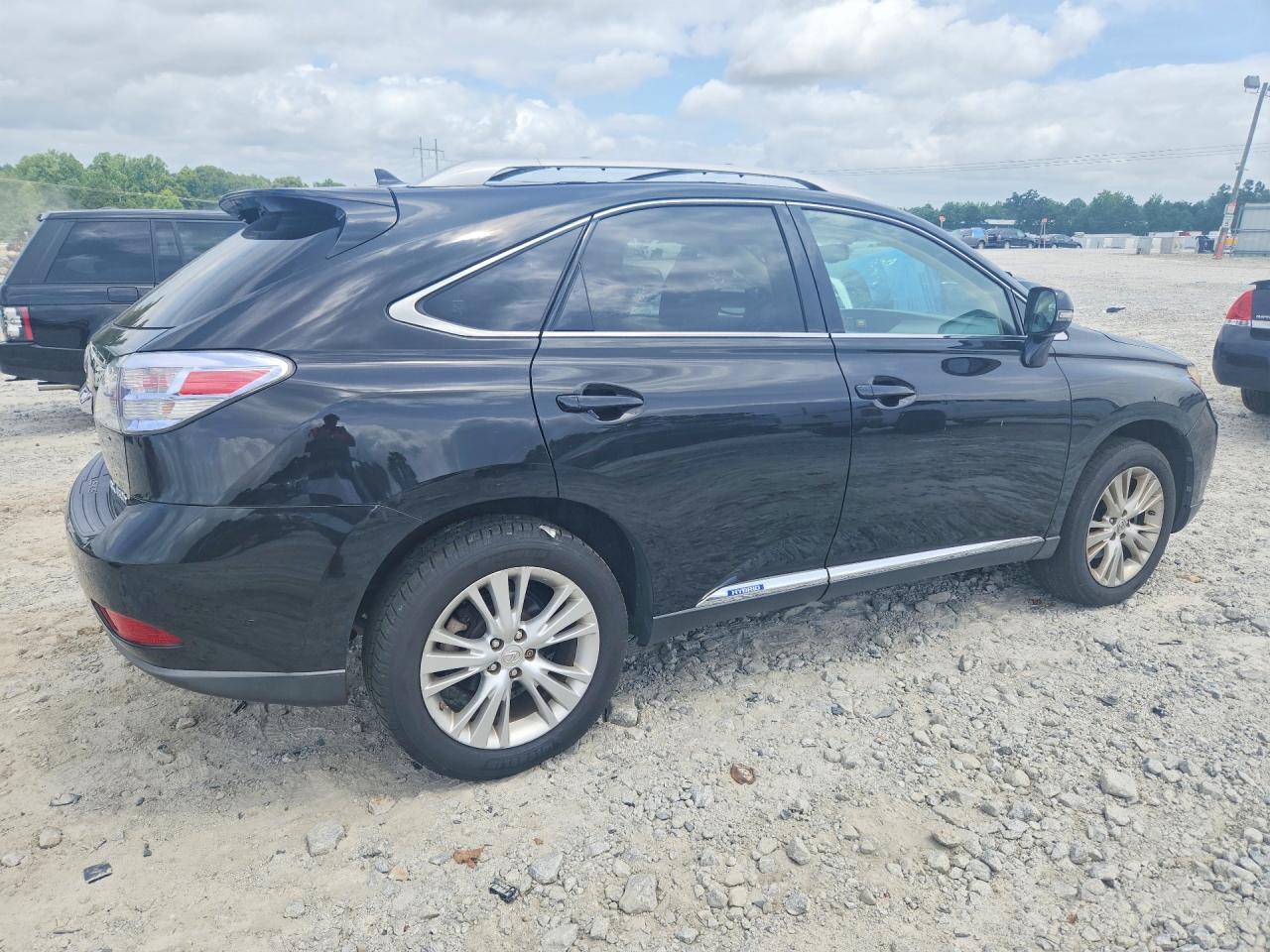 2011 Lexus Rx 450h Black vin: JTJBC1BAXB2417044