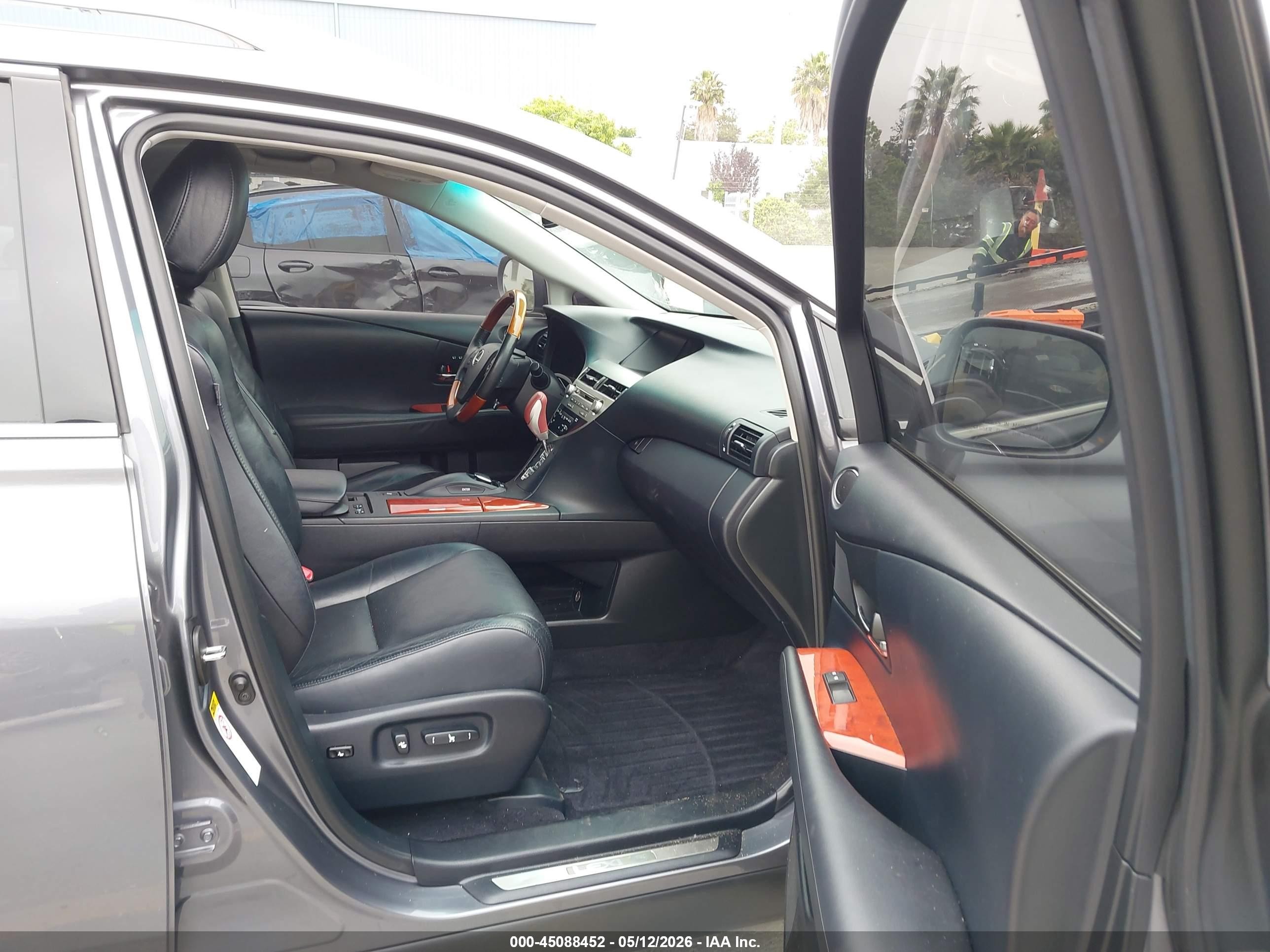 2012 Lexus Rx 450h Серый vin: JTJBC1BAXC2434749