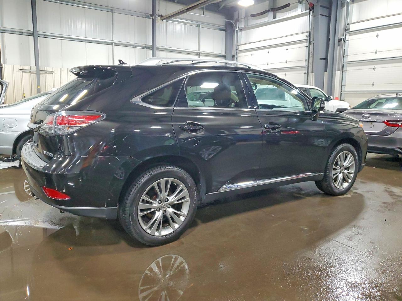 2013 Lexus Rx 450h Base Black vin: JTJBC1BAXD2052965