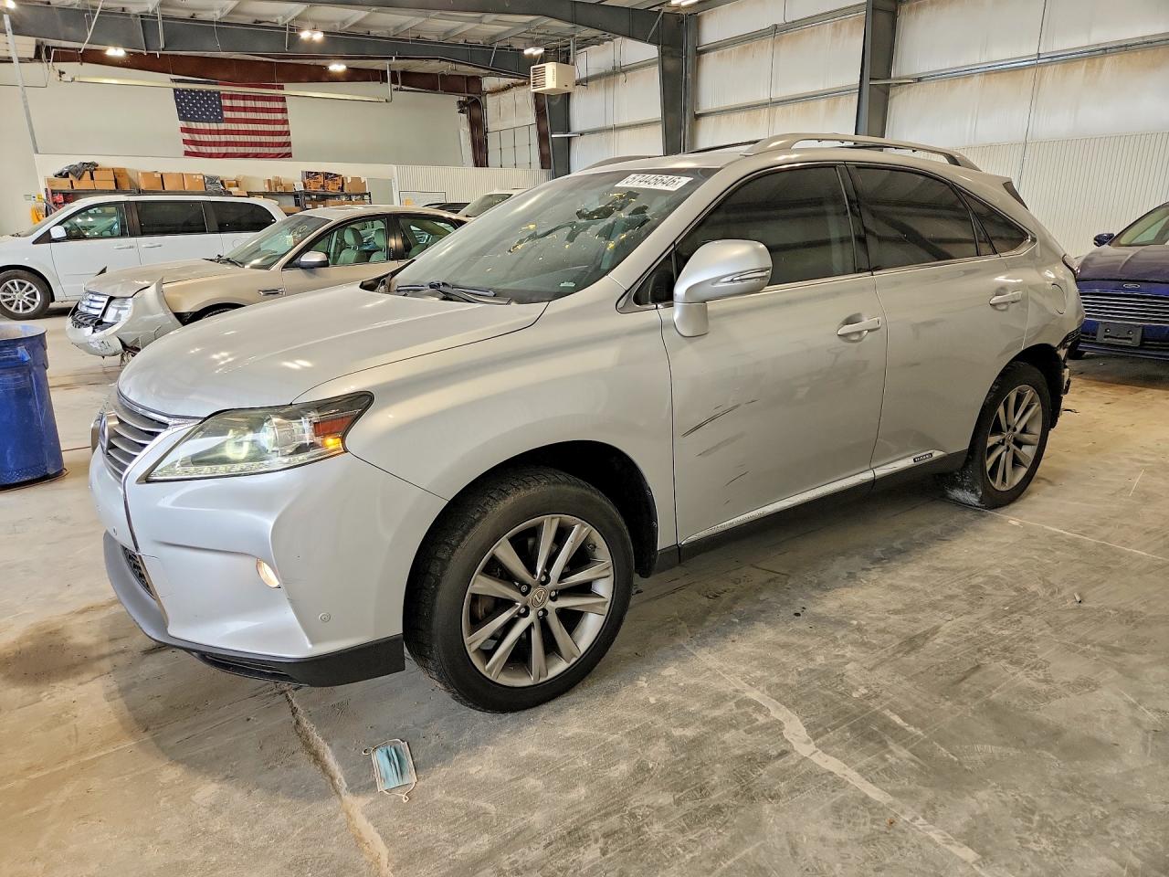 2013 Lexus Rx 450h Серебряный vin: JTJBC1BAXD2058832