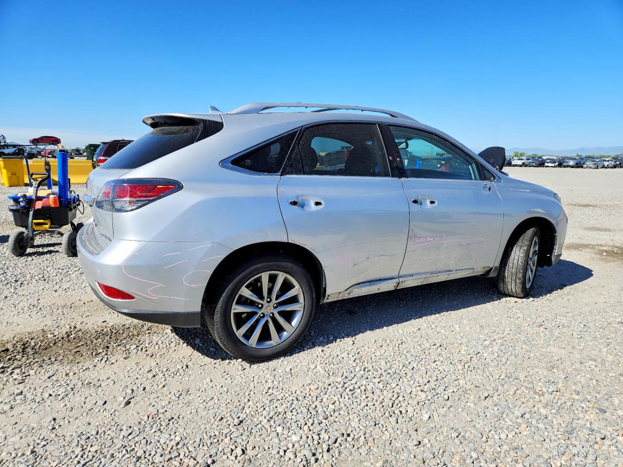 2013 Lexus Rx 450h Серебряный vin: JTJBC1BAXD2438298