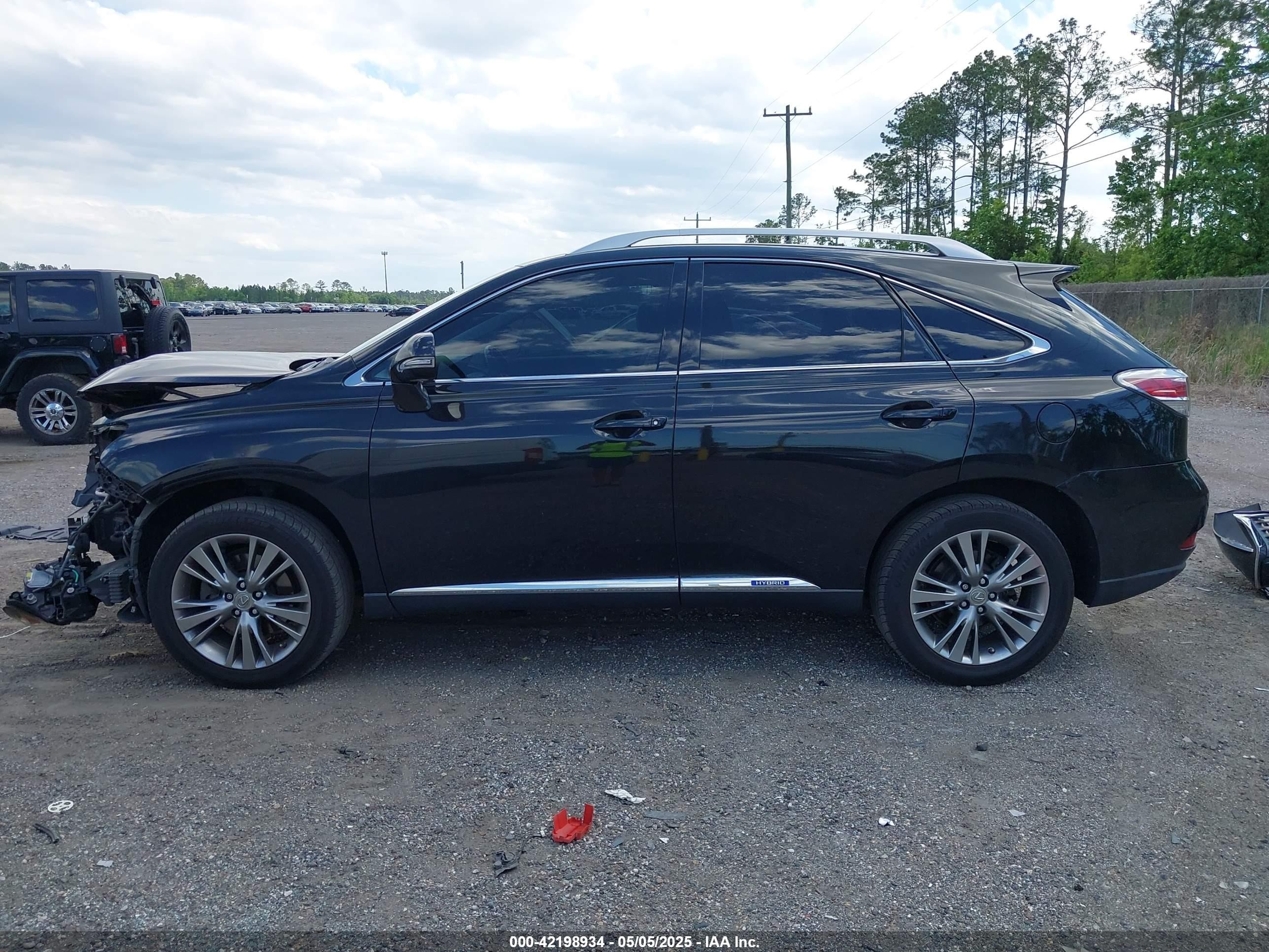 2013 Lexus Rx 450h   Black vin: JTJBC1BAXD2449947