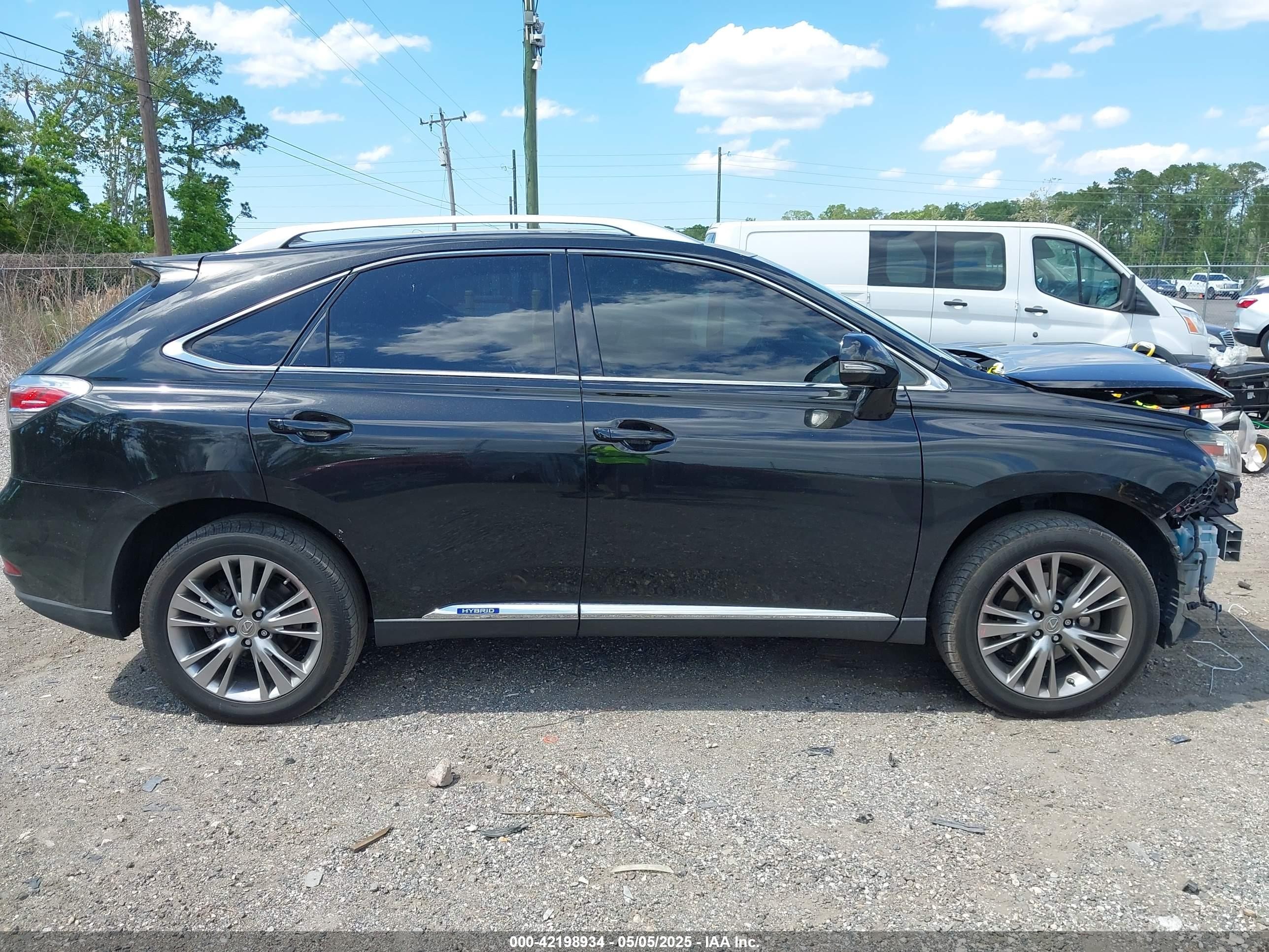 2013 Lexus Rx 450h   Black vin: JTJBC1BAXD2449947