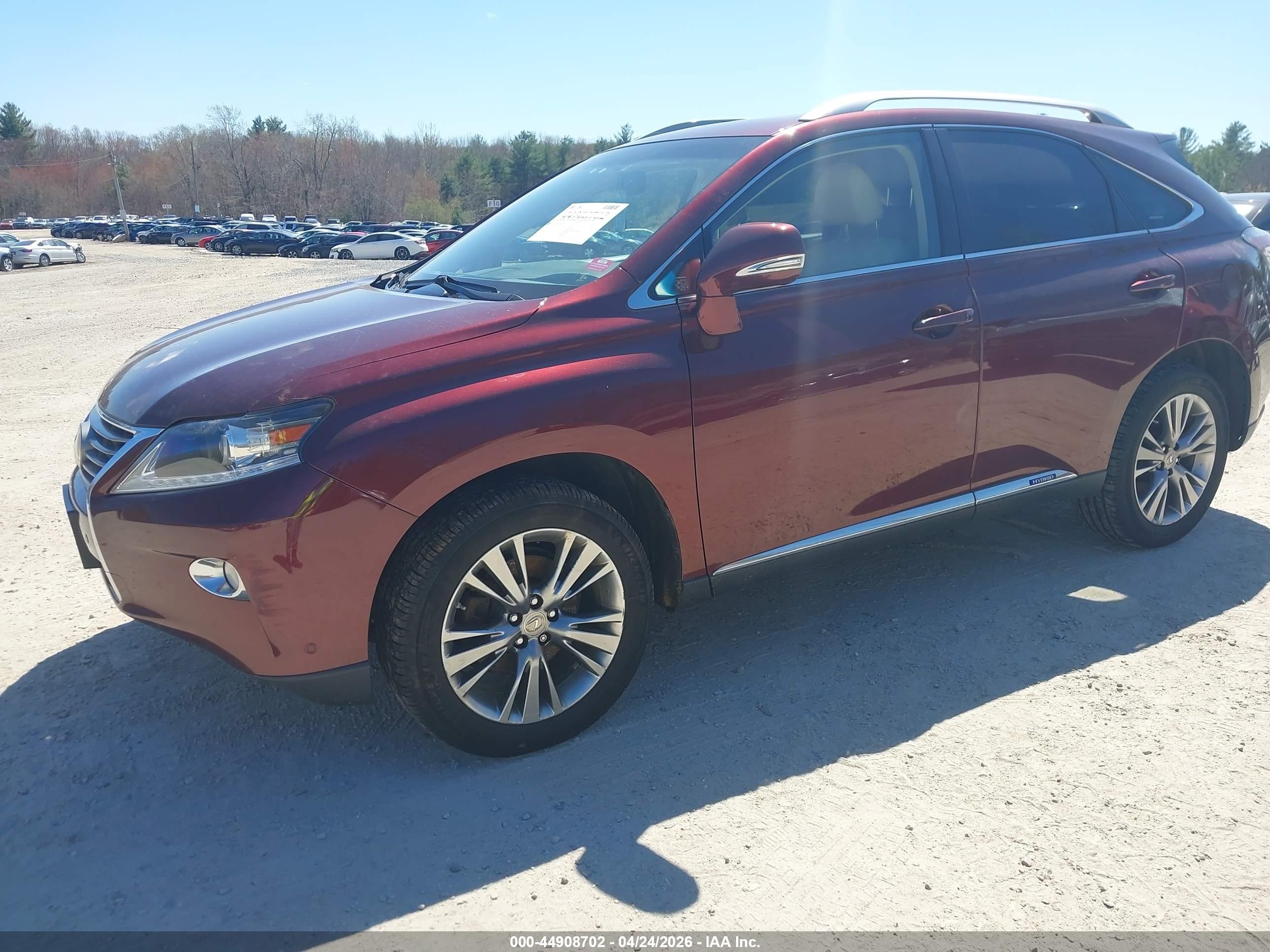 2014 Lexus Rx 450h   Red vin: JTJBC1BAXE2069024