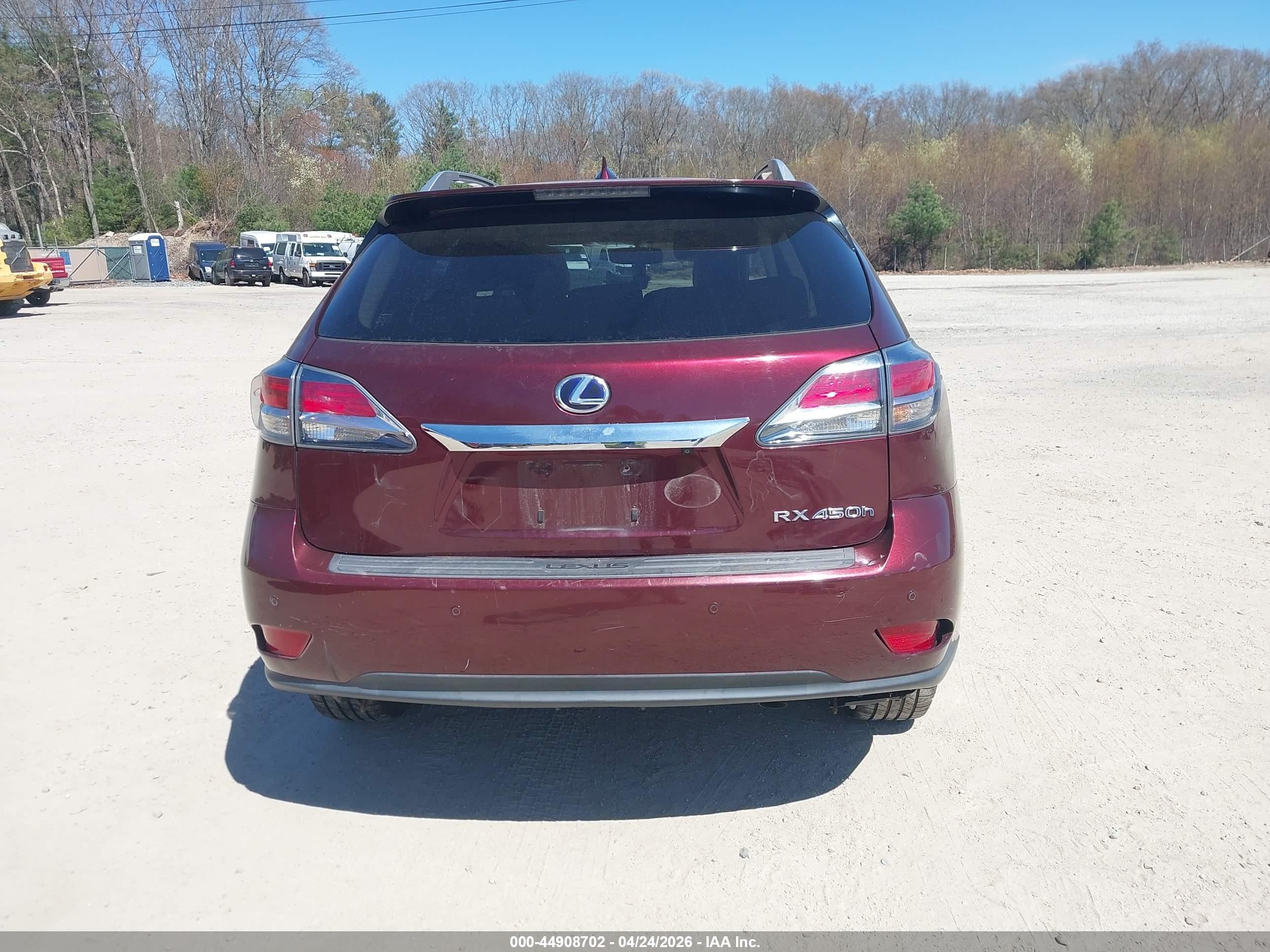 2014 Lexus Rx 450h   Red vin: JTJBC1BAXE2069024