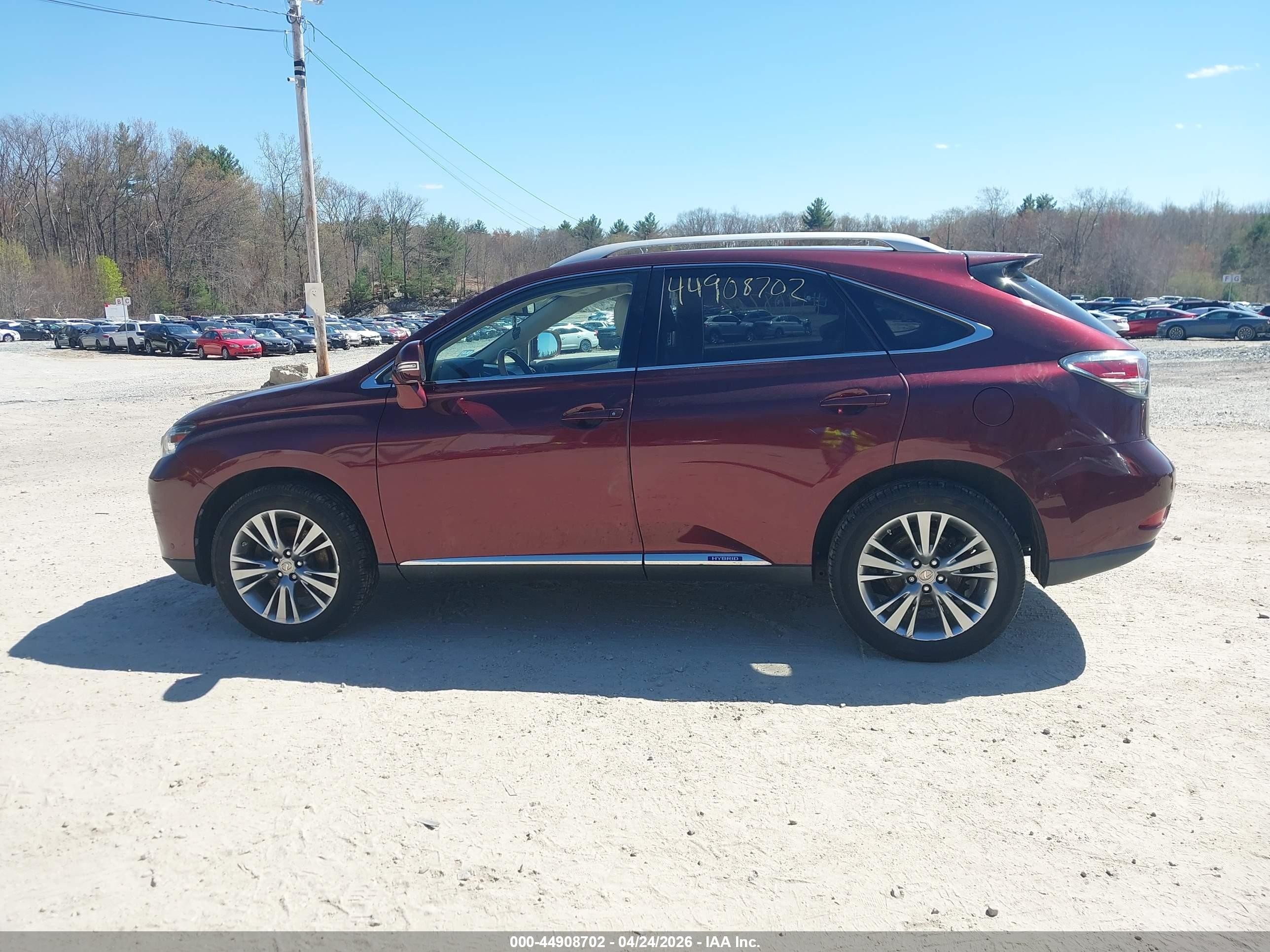 2014 Lexus Rx 450h   Red vin: JTJBC1BAXE2069024