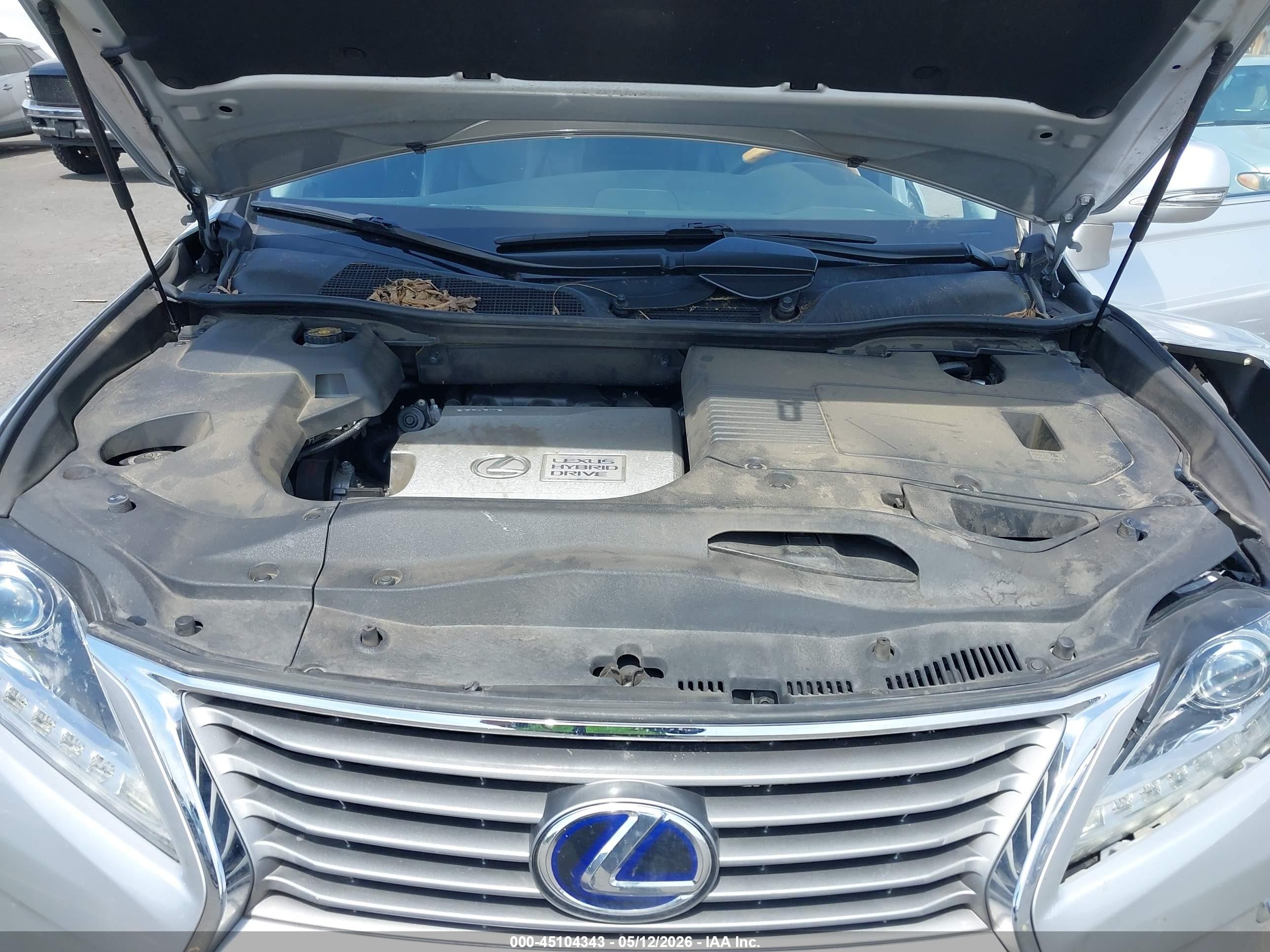 2014 Lexus Rx 450h   Silver vin: JTJBC1BAXE2069184