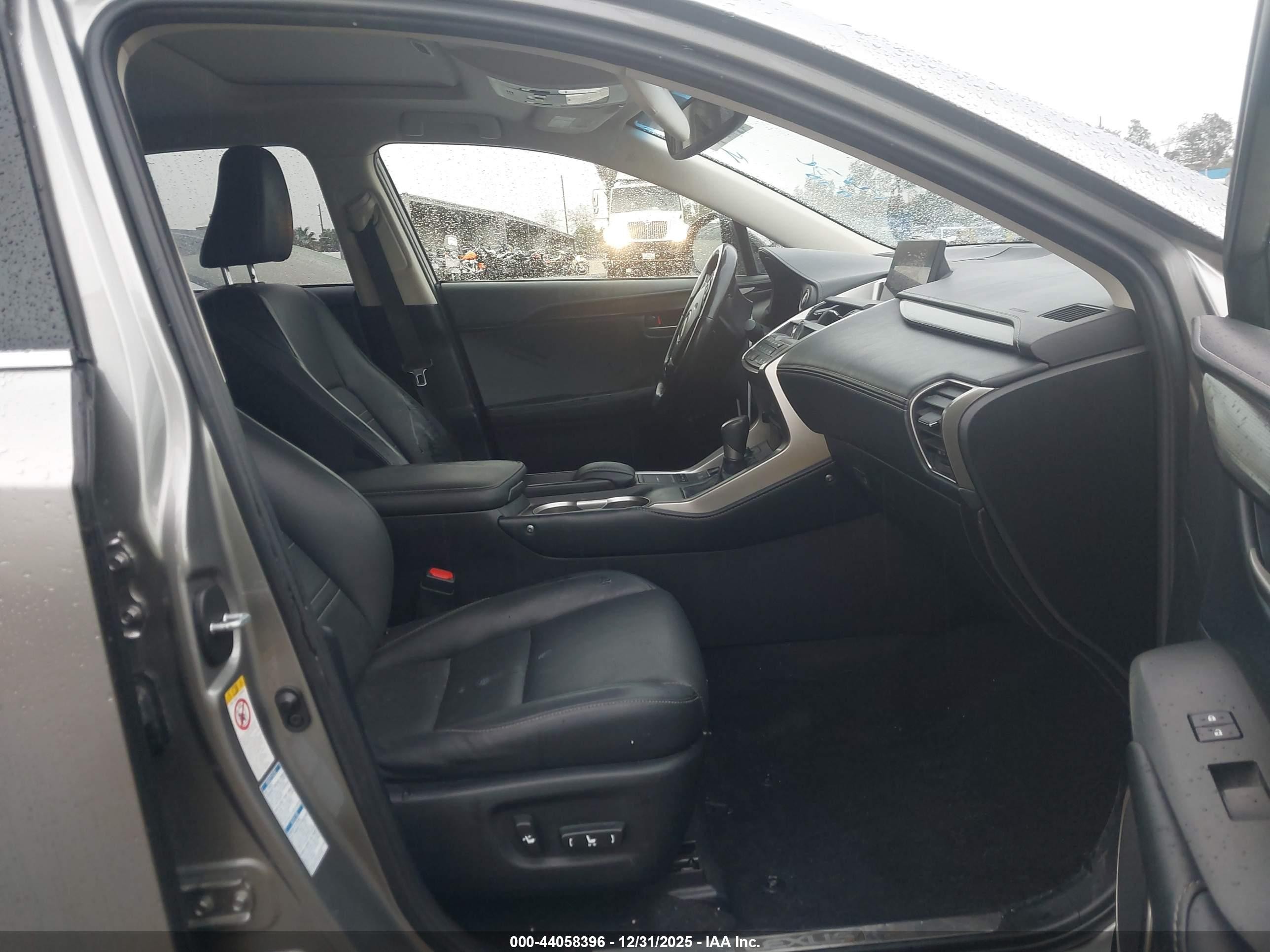 2015 Lexus Nx 300h   Gray vin: JTJBJRBZ1F2013002