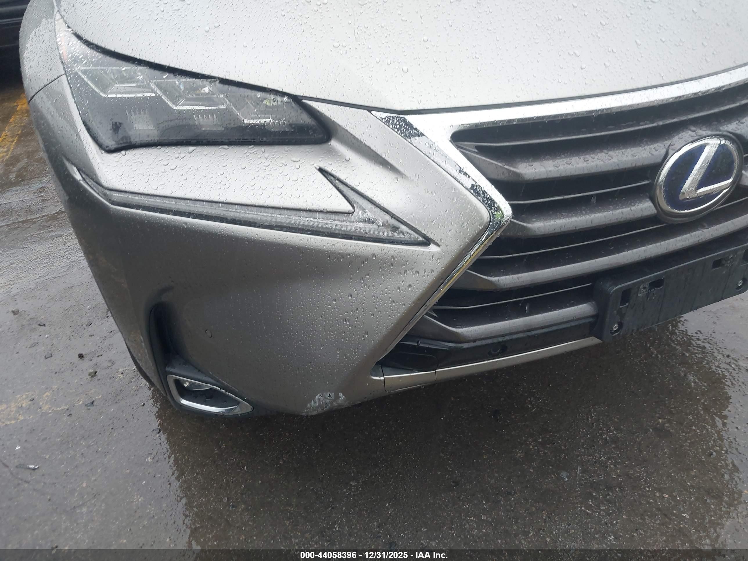 2015 Lexus Nx 300h   Gray vin: JTJBJRBZ1F2013002
