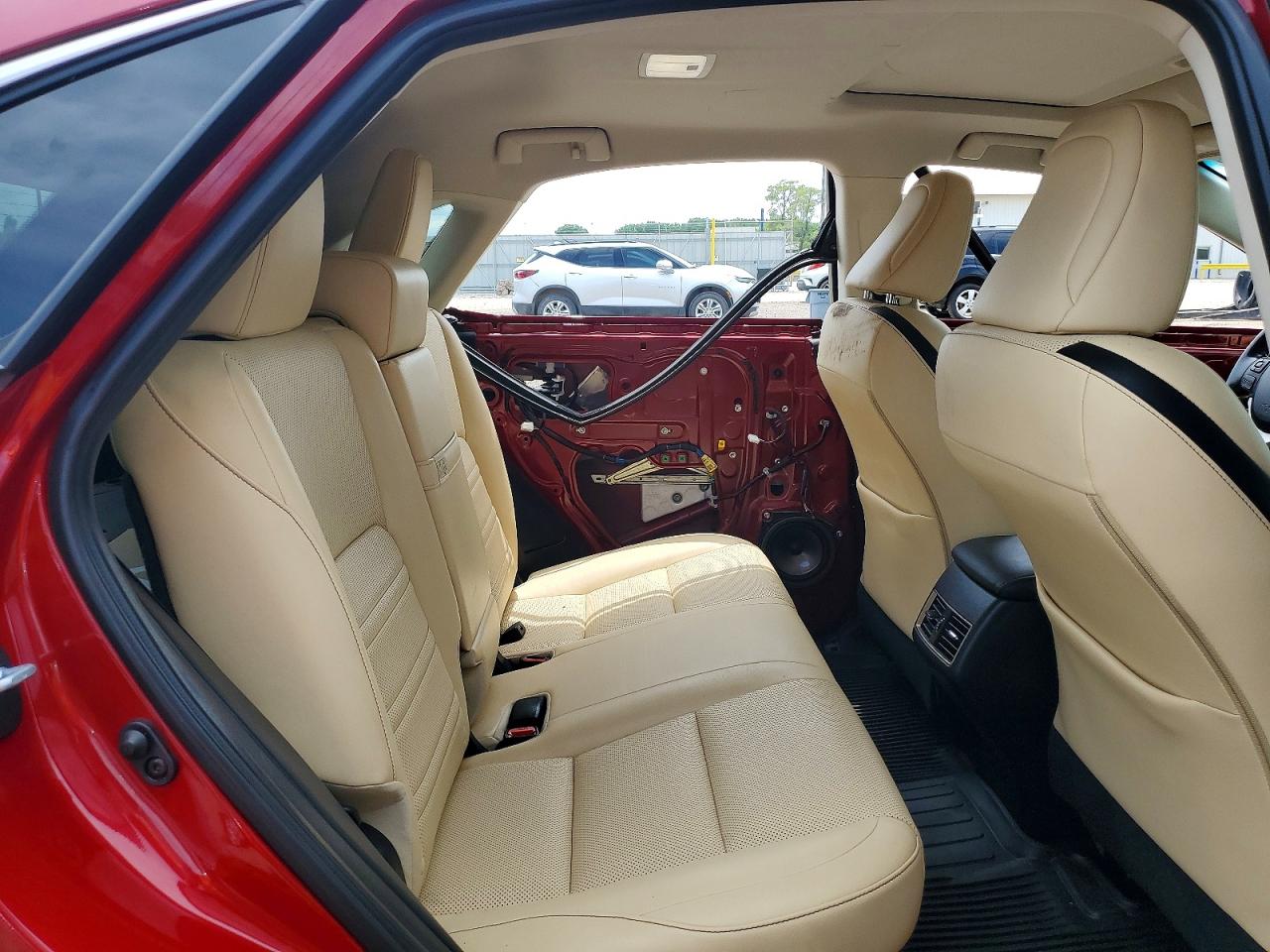 2015 Lexus Nx 300h Red vin: JTJBJRBZ1F2015123