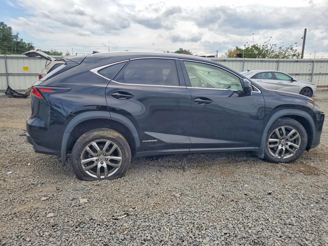 2015 Lexus Nx 300h Black vin: JTJBJRBZ1F2021424