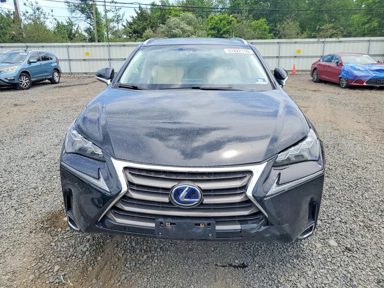 2015 Lexus Nx 300h Black vin: JTJBJRBZ1F2021424