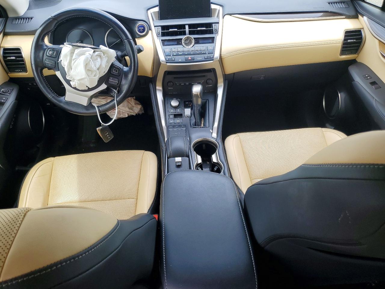 2015 Lexus Nx 300h Black vin: JTJBJRBZ1F2021424