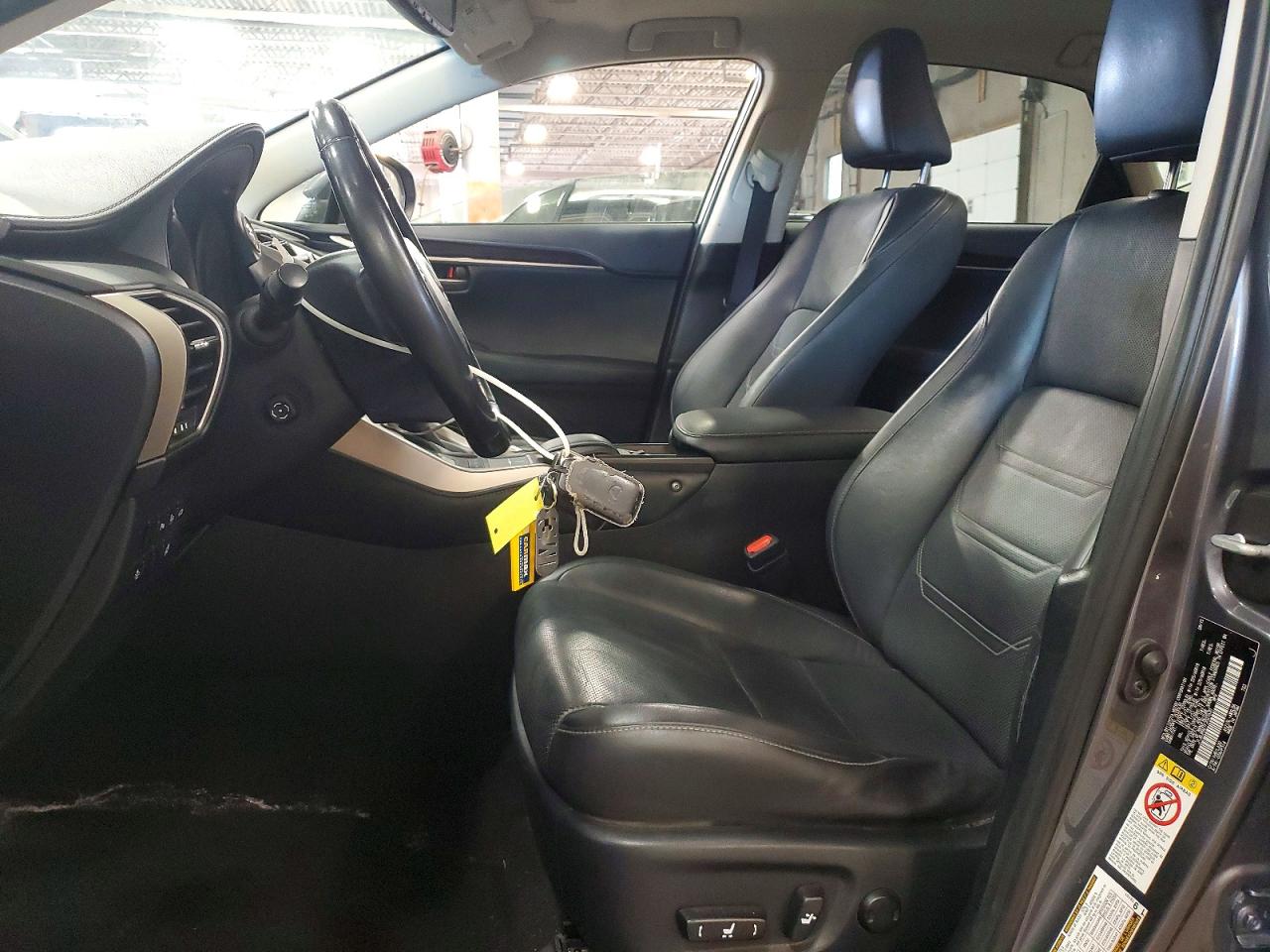 2015 Lexus Nx 300h Gray vin: JTJBJRBZ1F2027630