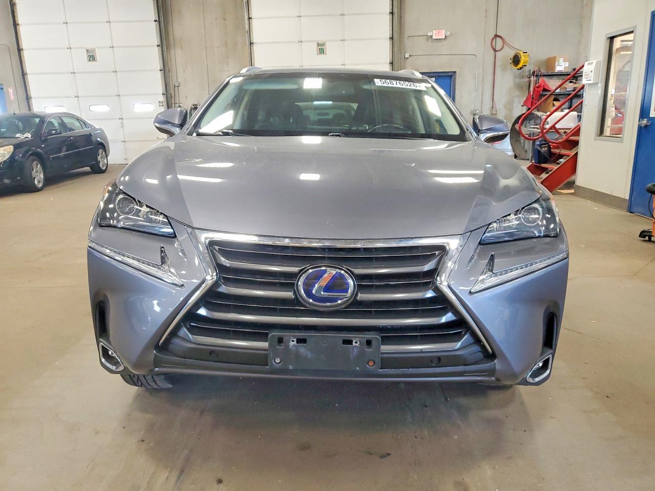 2015 Lexus Nx 300h Gray vin: JTJBJRBZ1F2027630