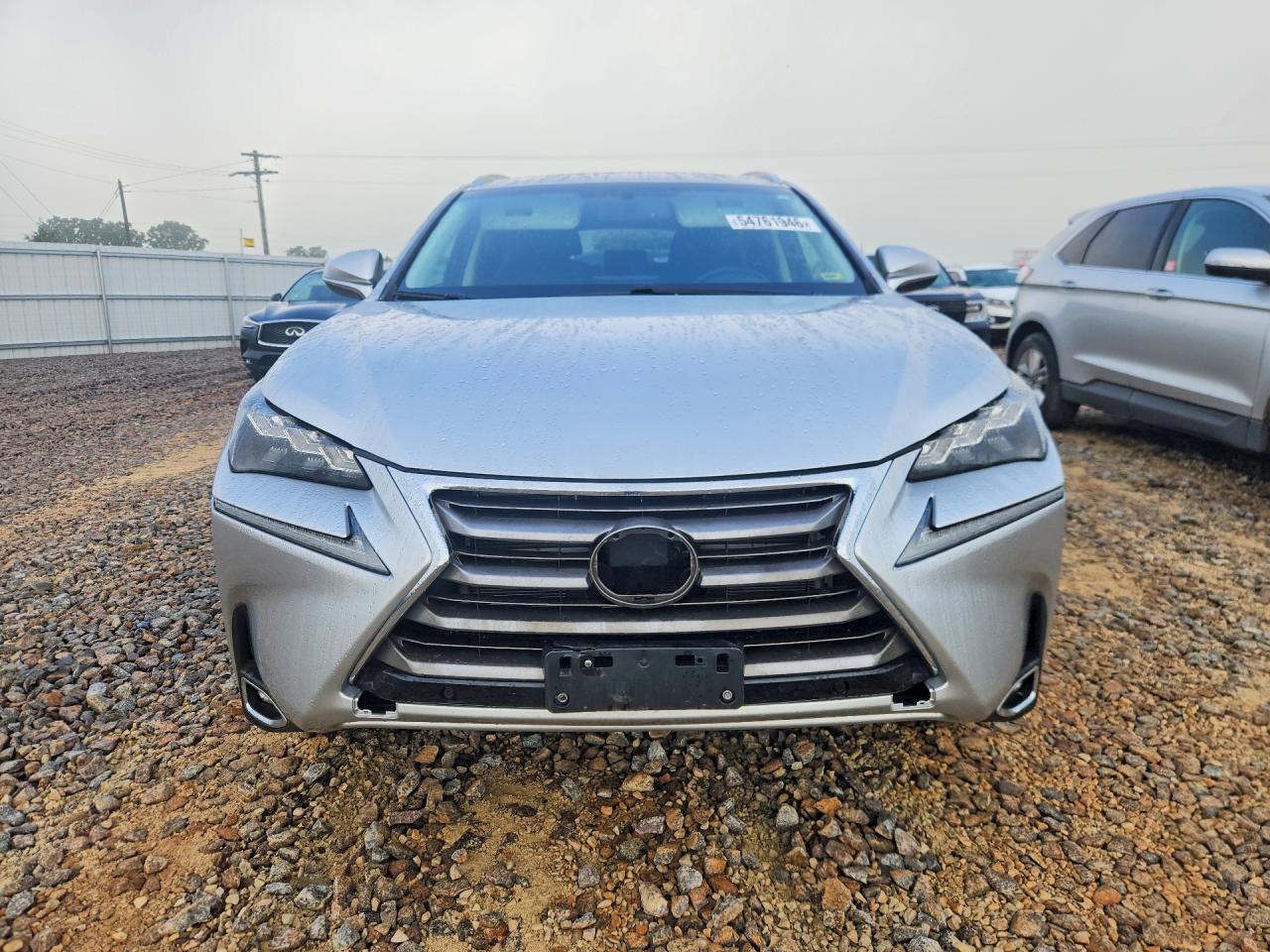 2016 Lexus Nx 300h Silver vin: JTJBJRBZ1G2035860