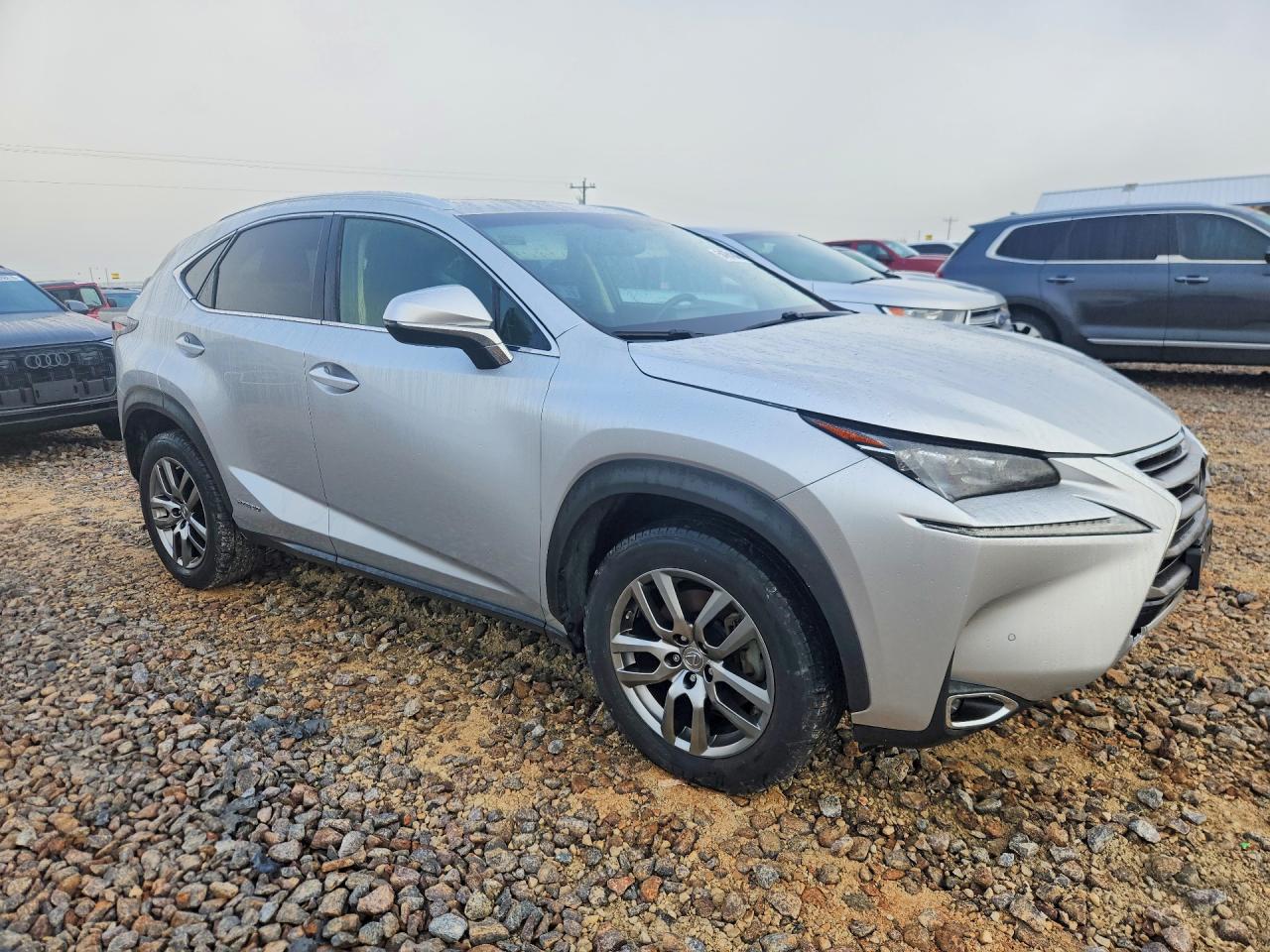 2016 Lexus Nx 300h Silver vin: JTJBJRBZ1G2035860