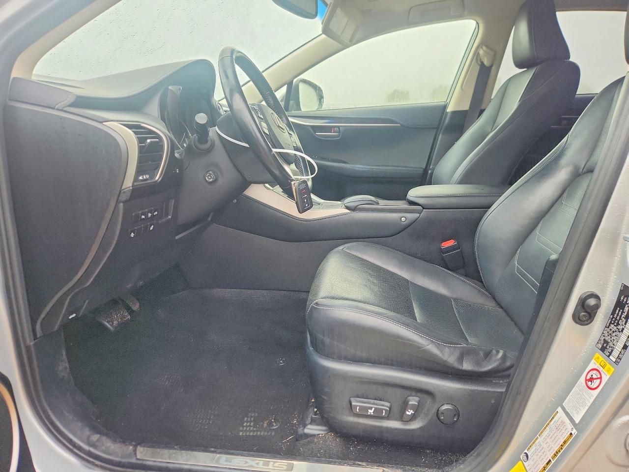 2016 Lexus Nx 300h Silver vin: JTJBJRBZ1G2035860
