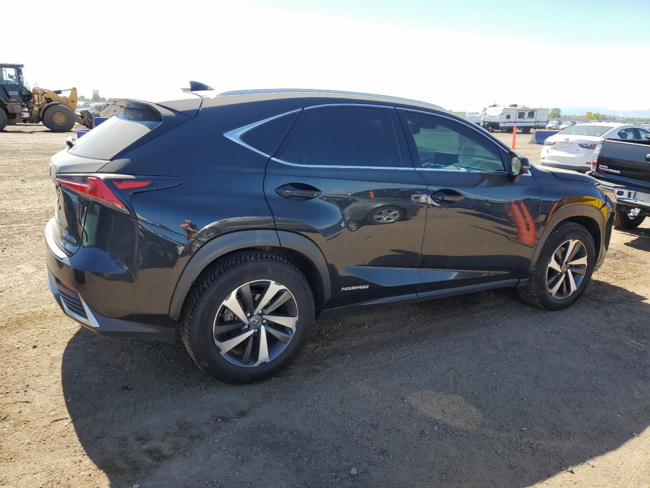 2018 Lexus Nx 300h Black vin: JTJBJRBZ1J2081003