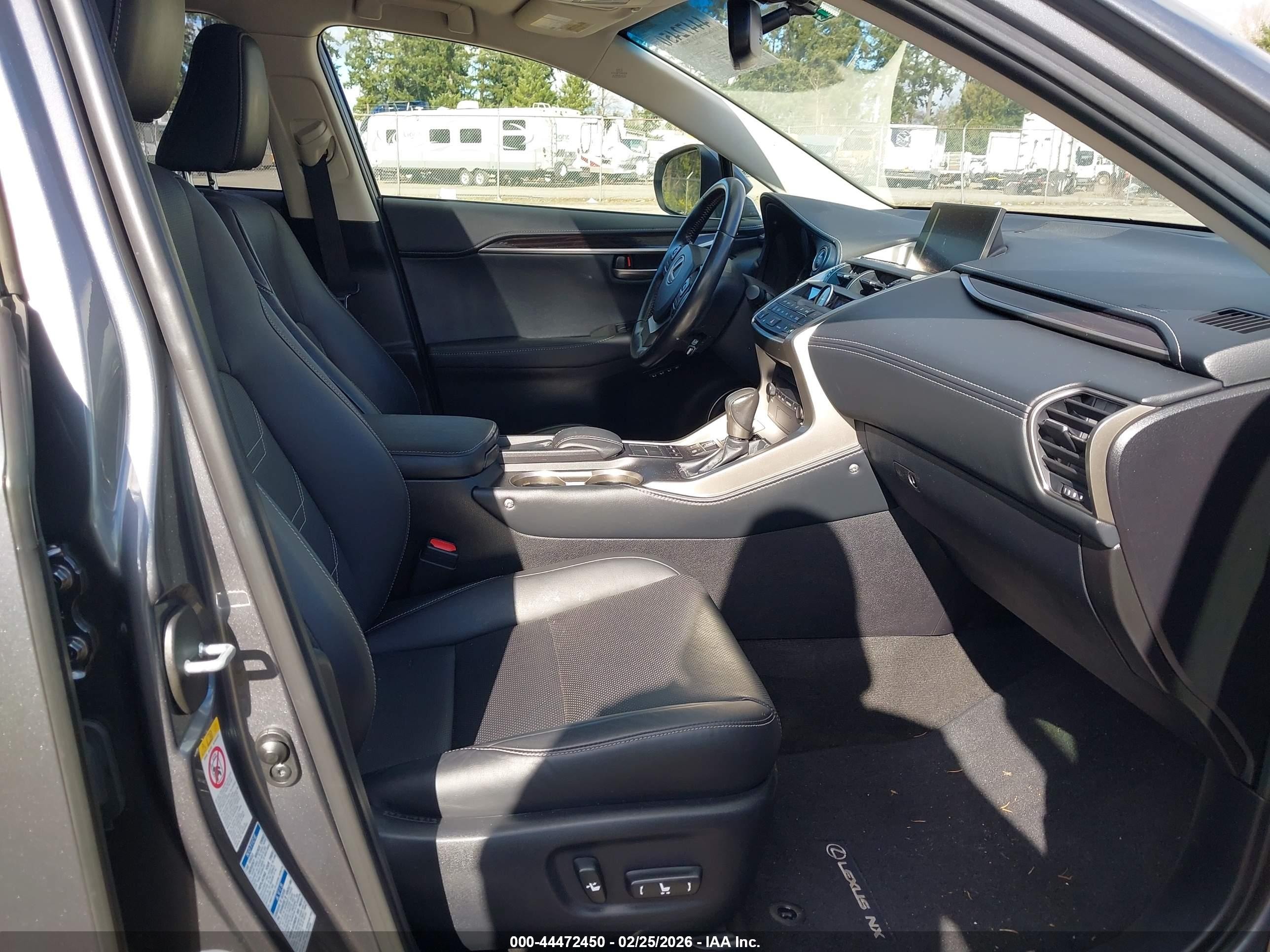 2015 Lexus Nx 300h   Gray vin: JTJBJRBZ2F2010609