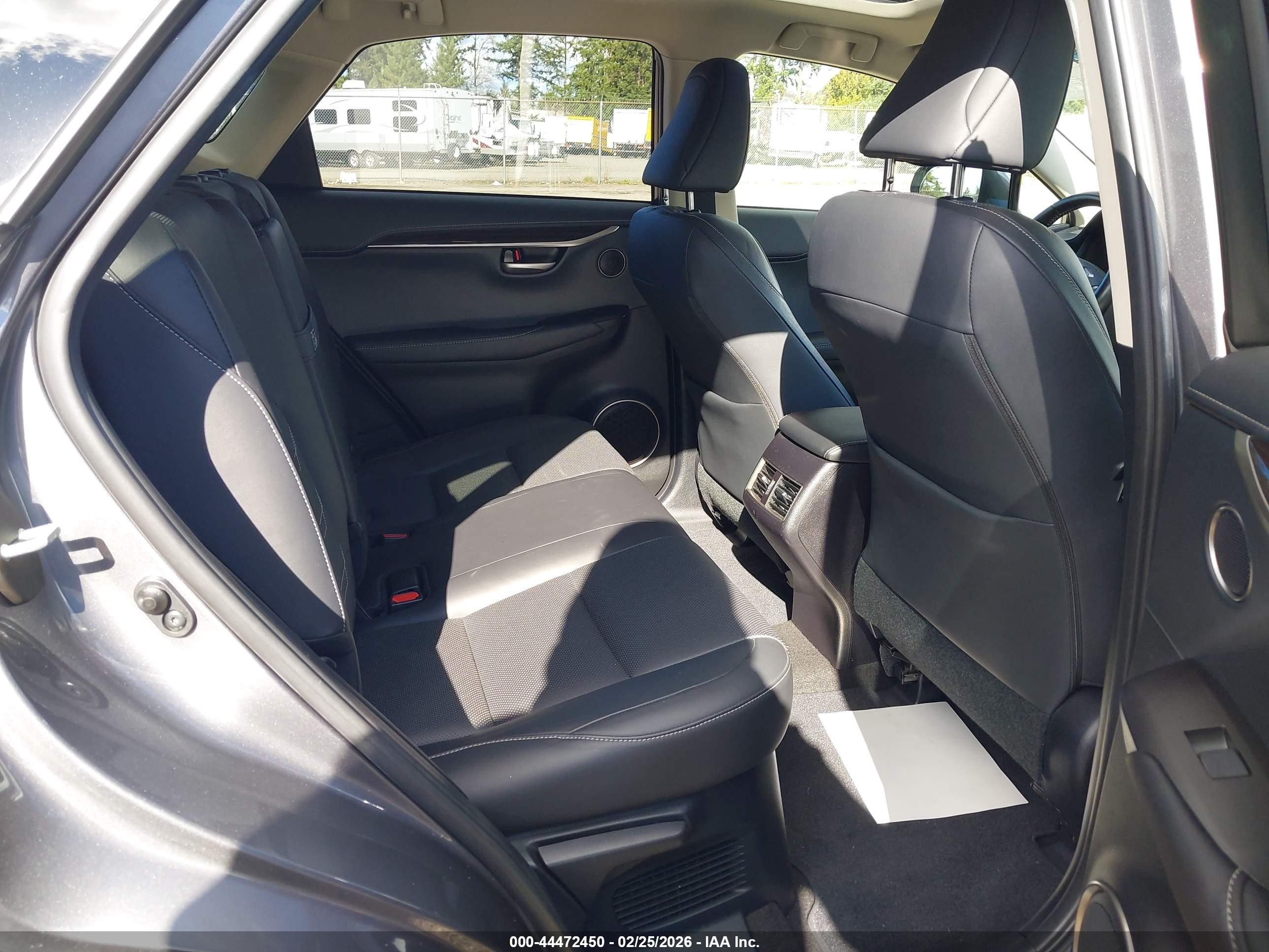 2015 Lexus Nx 300h   Gray vin: JTJBJRBZ2F2010609