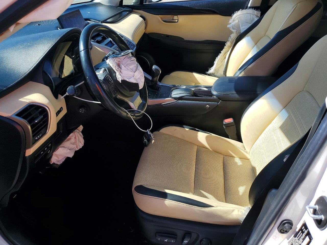 2016 Lexus Nx 300h Белый vin: JTJBJRBZ2G2031459