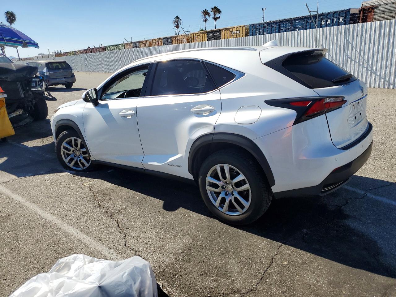 2016 Lexus Nx 300h Белый vin: JTJBJRBZ2G2031459