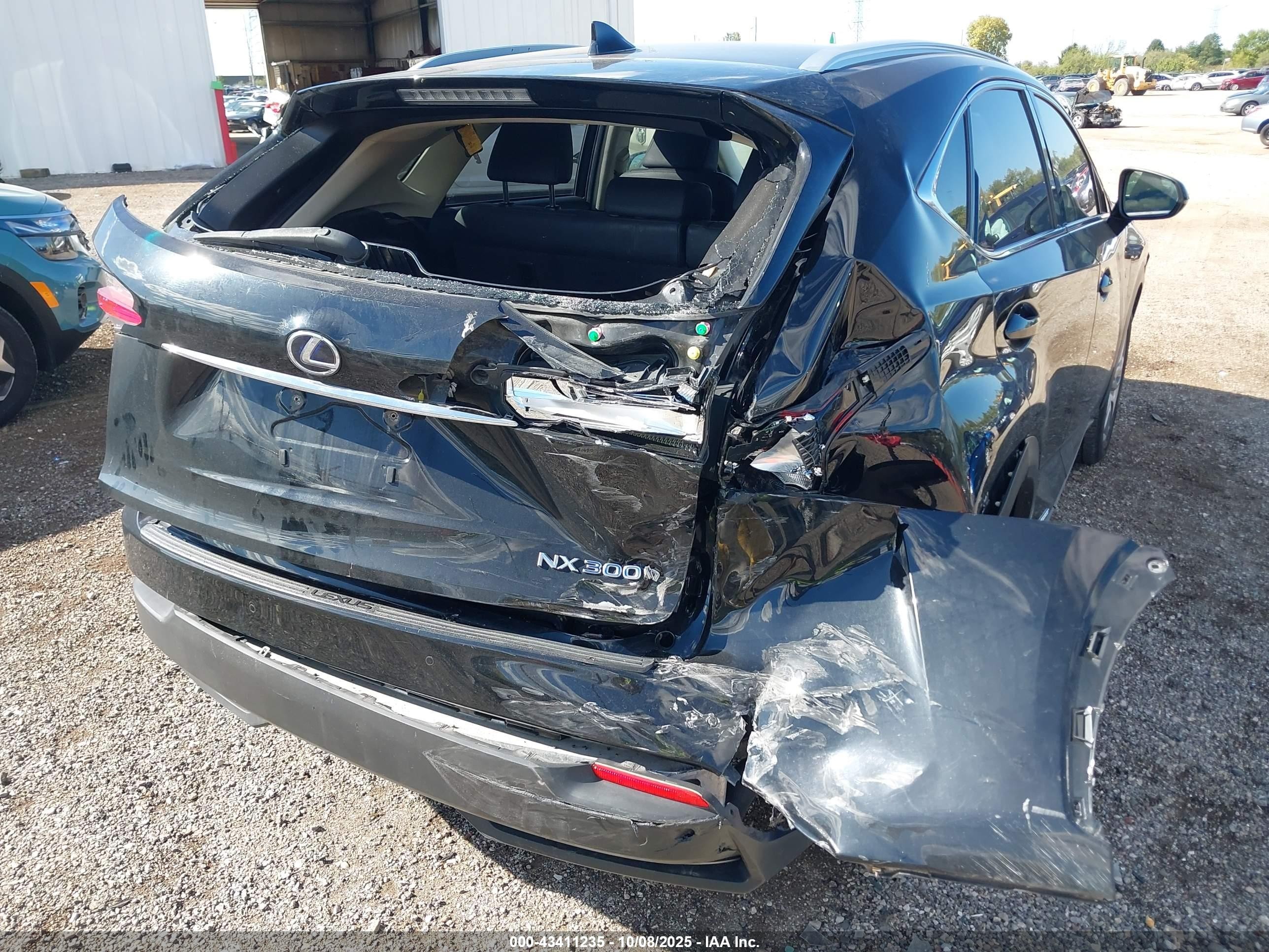 2015 Lexus Nx 300h   Black vin: JTJBJRBZ3F2014491