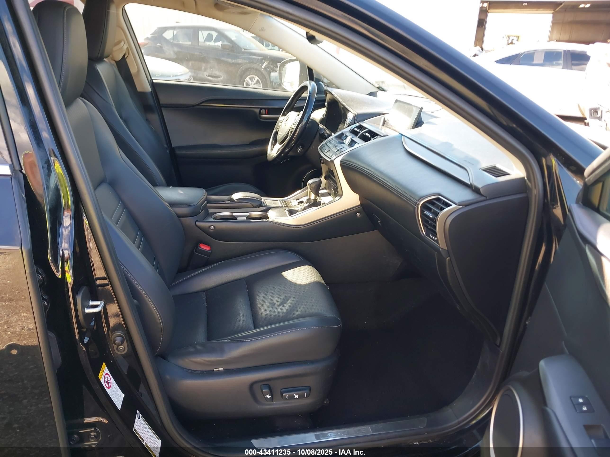2015 Lexus Nx 300h   Black vin: JTJBJRBZ3F2014491
