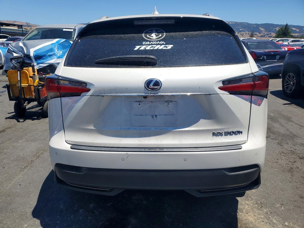 2015 Lexus Nx 300h Белый vin: JTJBJRBZ3F2022817
