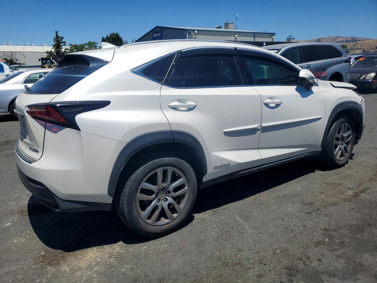2015 Lexus Nx 300h Белый vin: JTJBJRBZ3F2022817