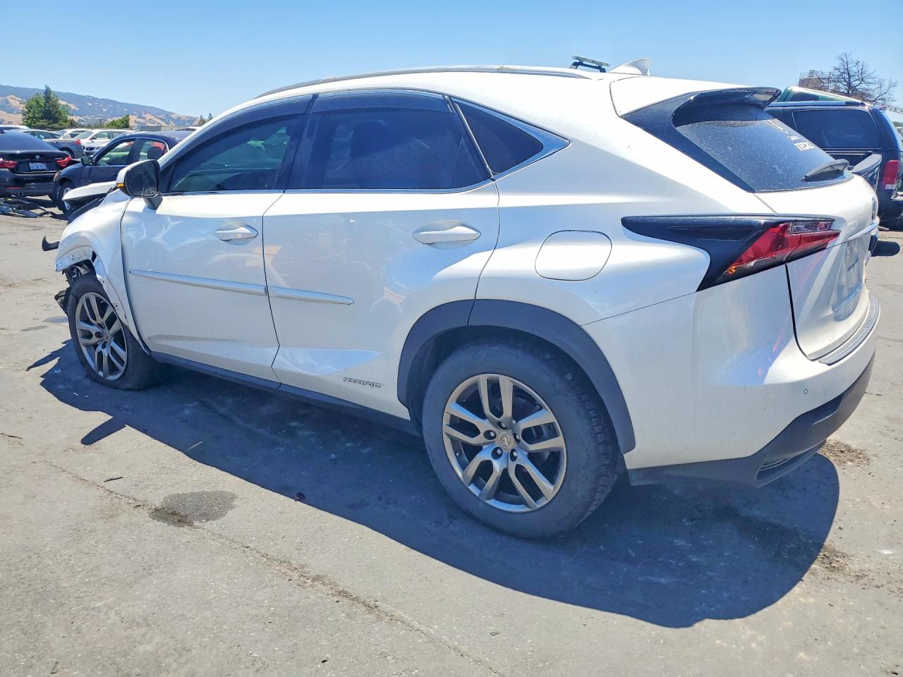 2015 Lexus Nx 300h Белый vin: JTJBJRBZ3F2022817