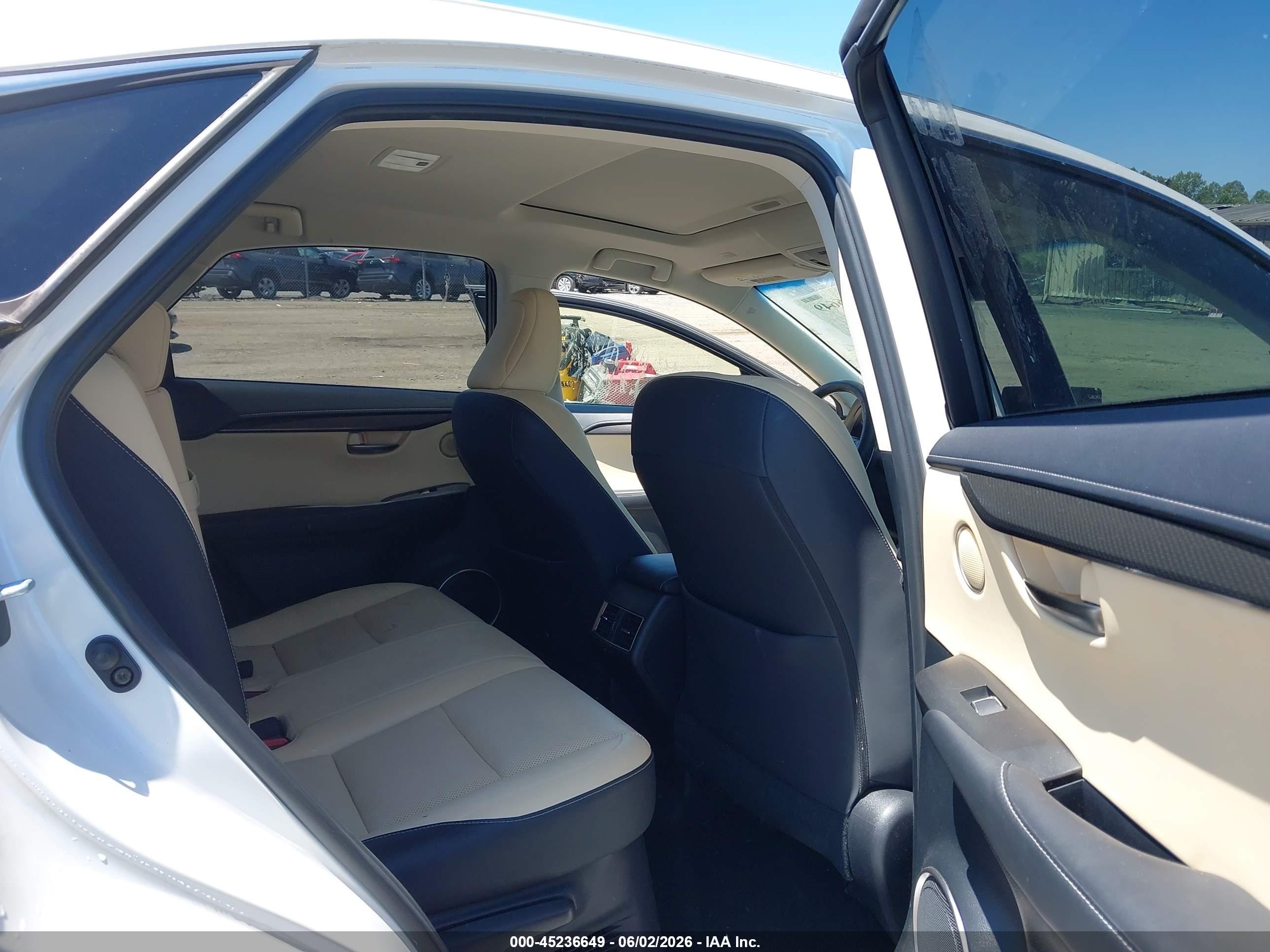 2018 Lexus Nx 300h White vin: JTJBJRBZ3J2090687
