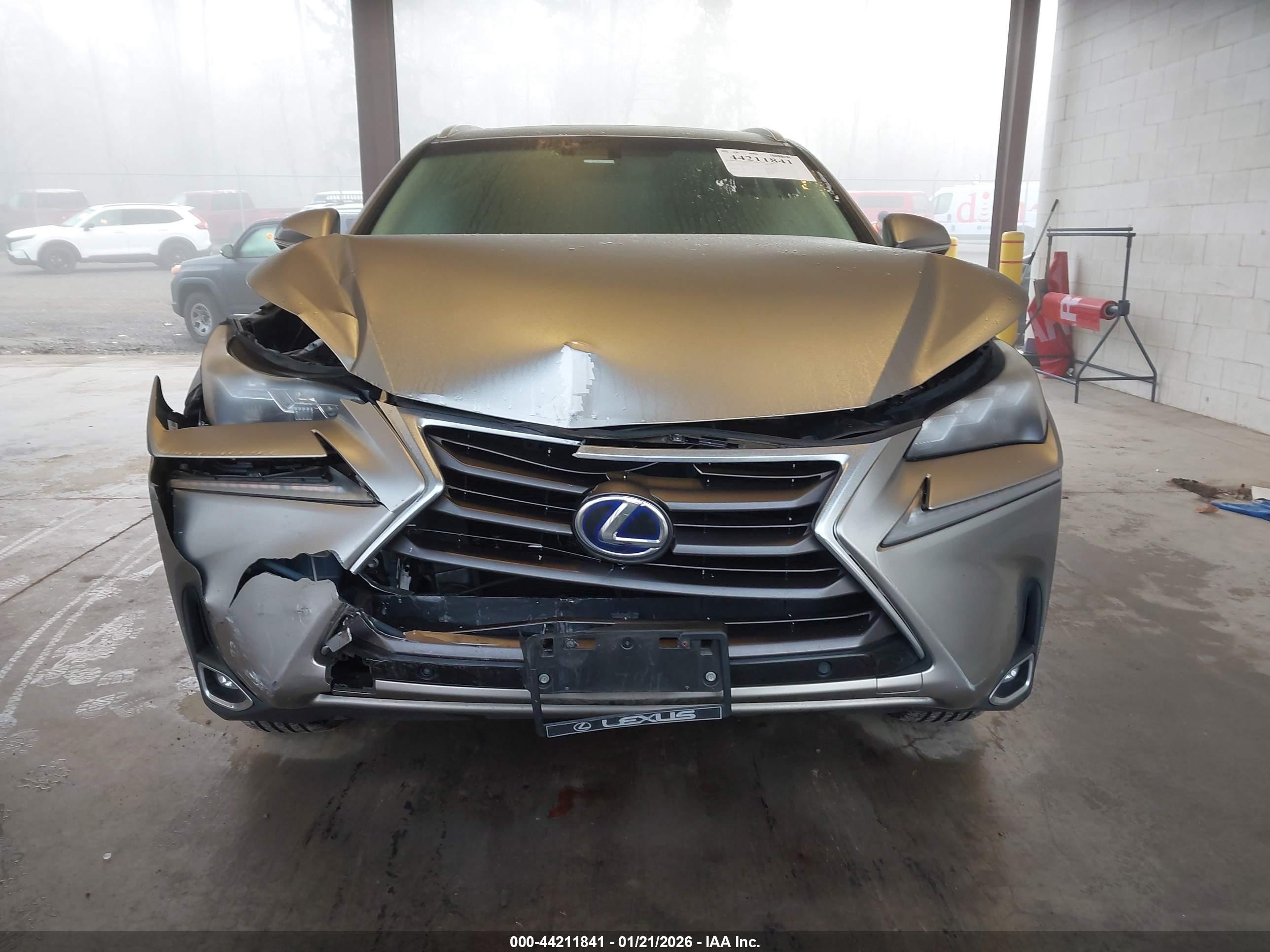 2015 Lexus Nx 300h   Pewter vin: JTJBJRBZ5F2015173