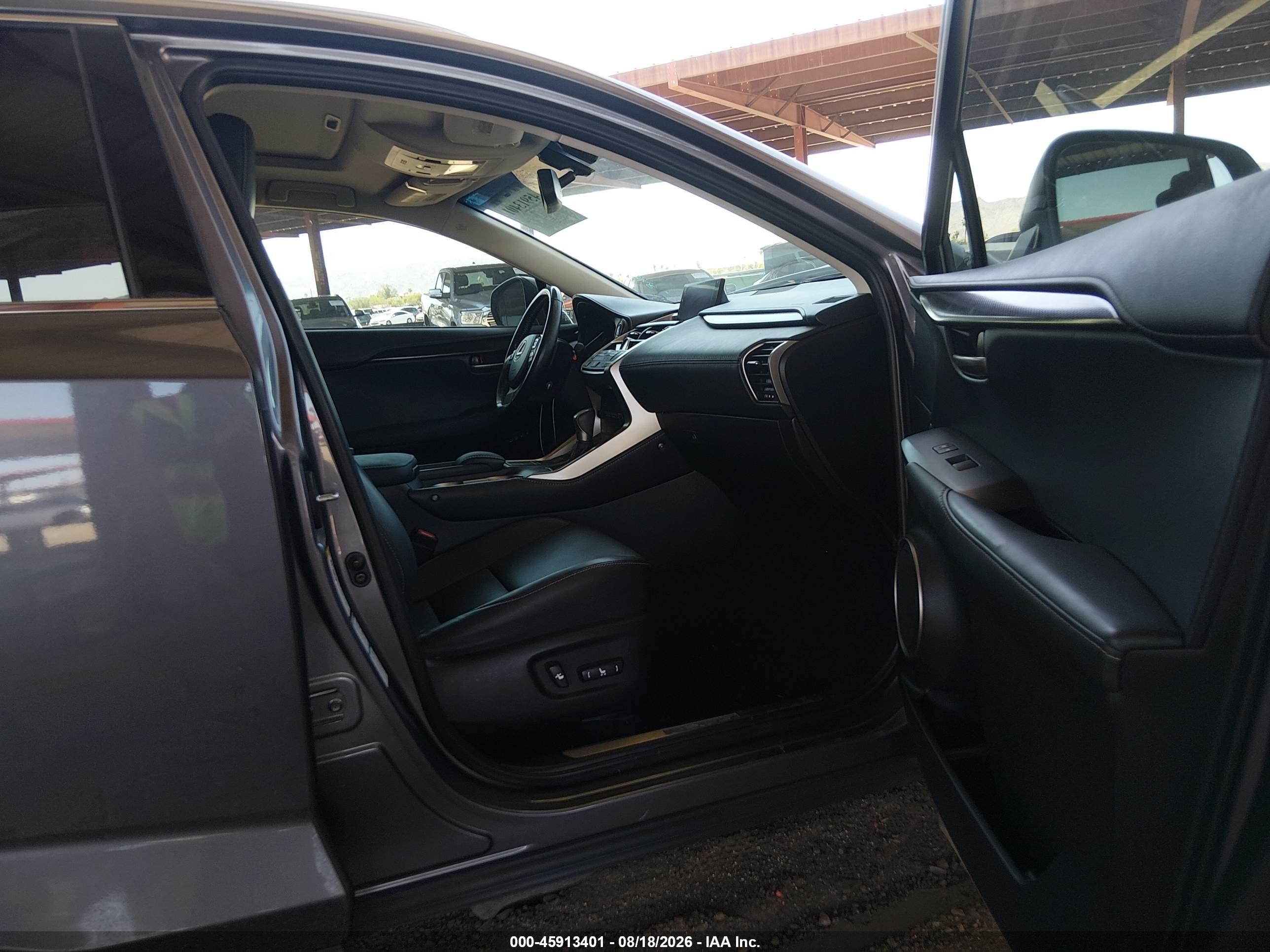 2015 Lexus Nx 300h Gray vin: JTJBJRBZ5F2022088