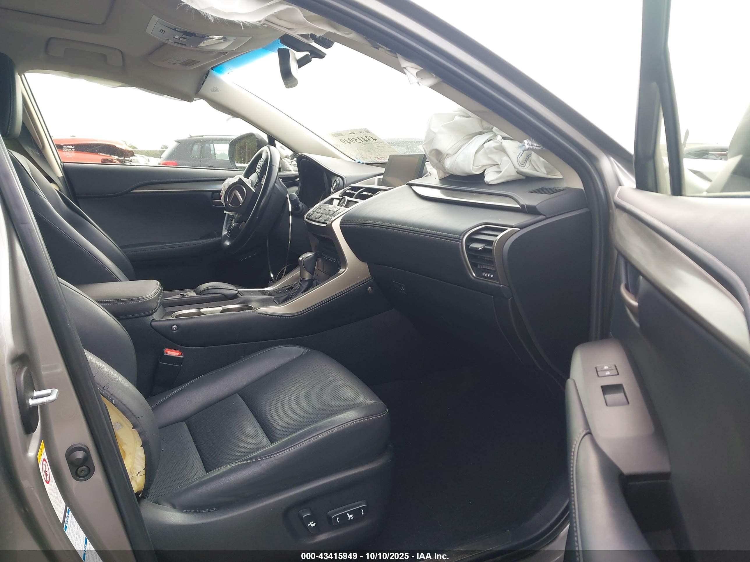 2015 Lexus Nx 300h   Gray vin: JTJBJRBZ6F2009706