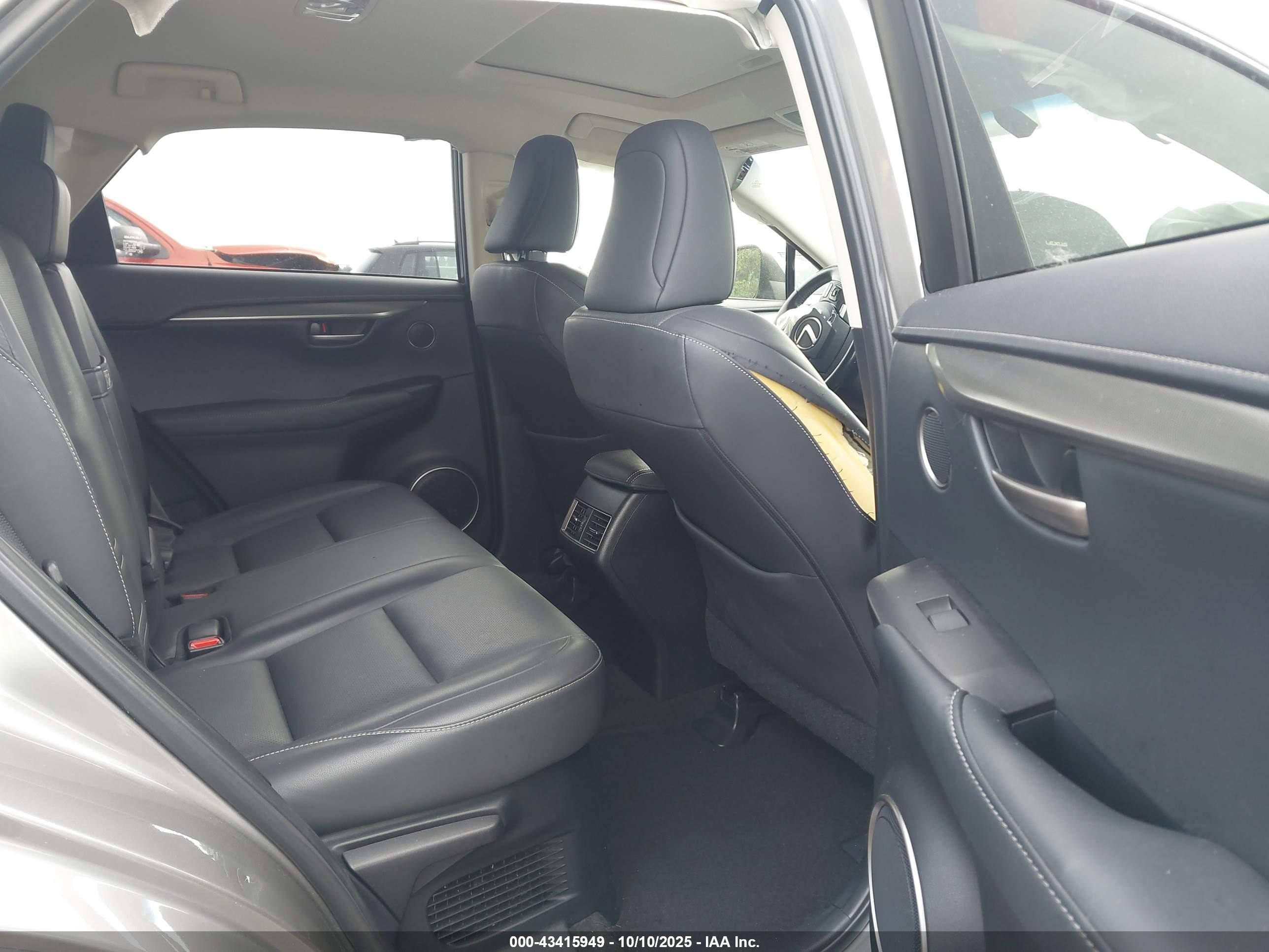 2015 Lexus Nx 300h   Gray vin: JTJBJRBZ6F2009706