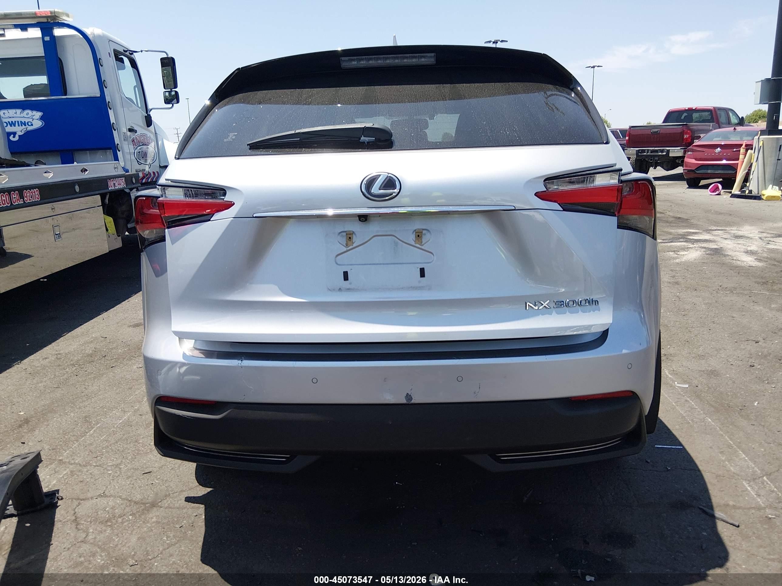 2015 Lexus Nx 300h   Silver vin: JTJBJRBZ6F2027011