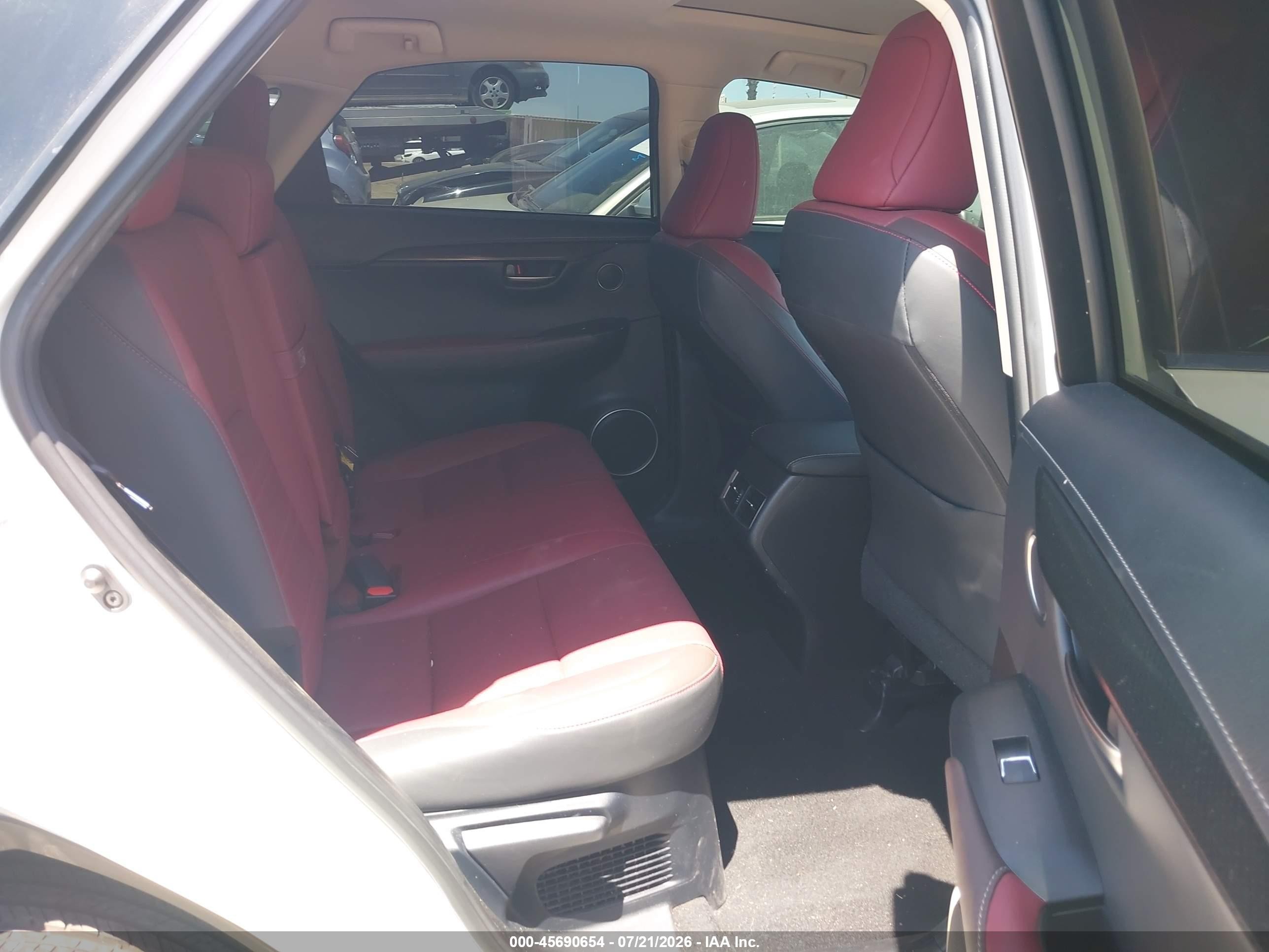 2019 Lexus Nx 300h   White vin: JTJBJRBZ6K2116457