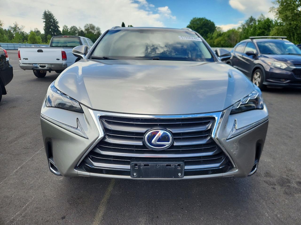2015 Lexus Nx 300h Серебряный vin: JTJBJRBZ8F2024479