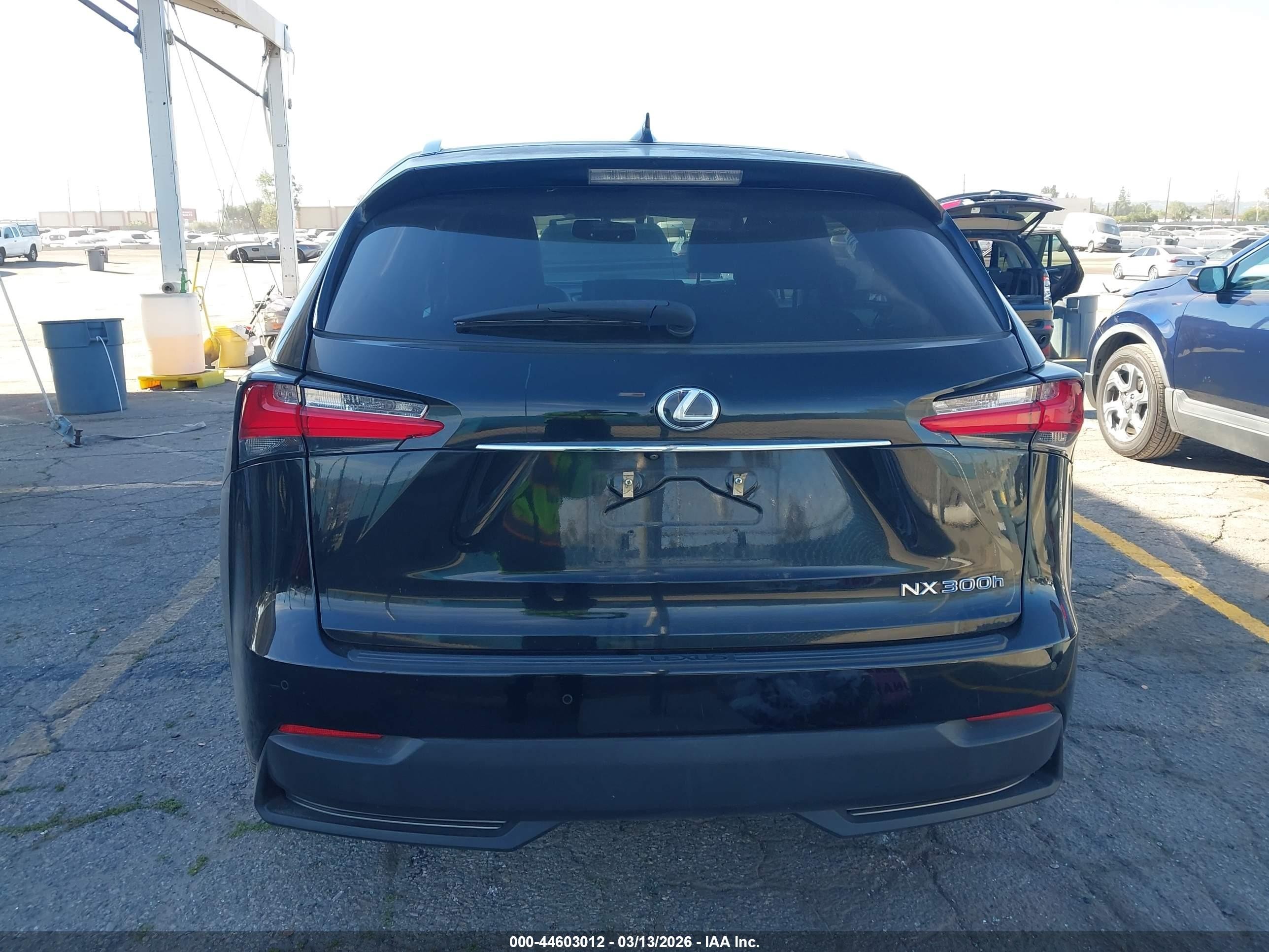 2015 Lexus Nx 300h   Black vin: JTJBJRBZ8F2029780