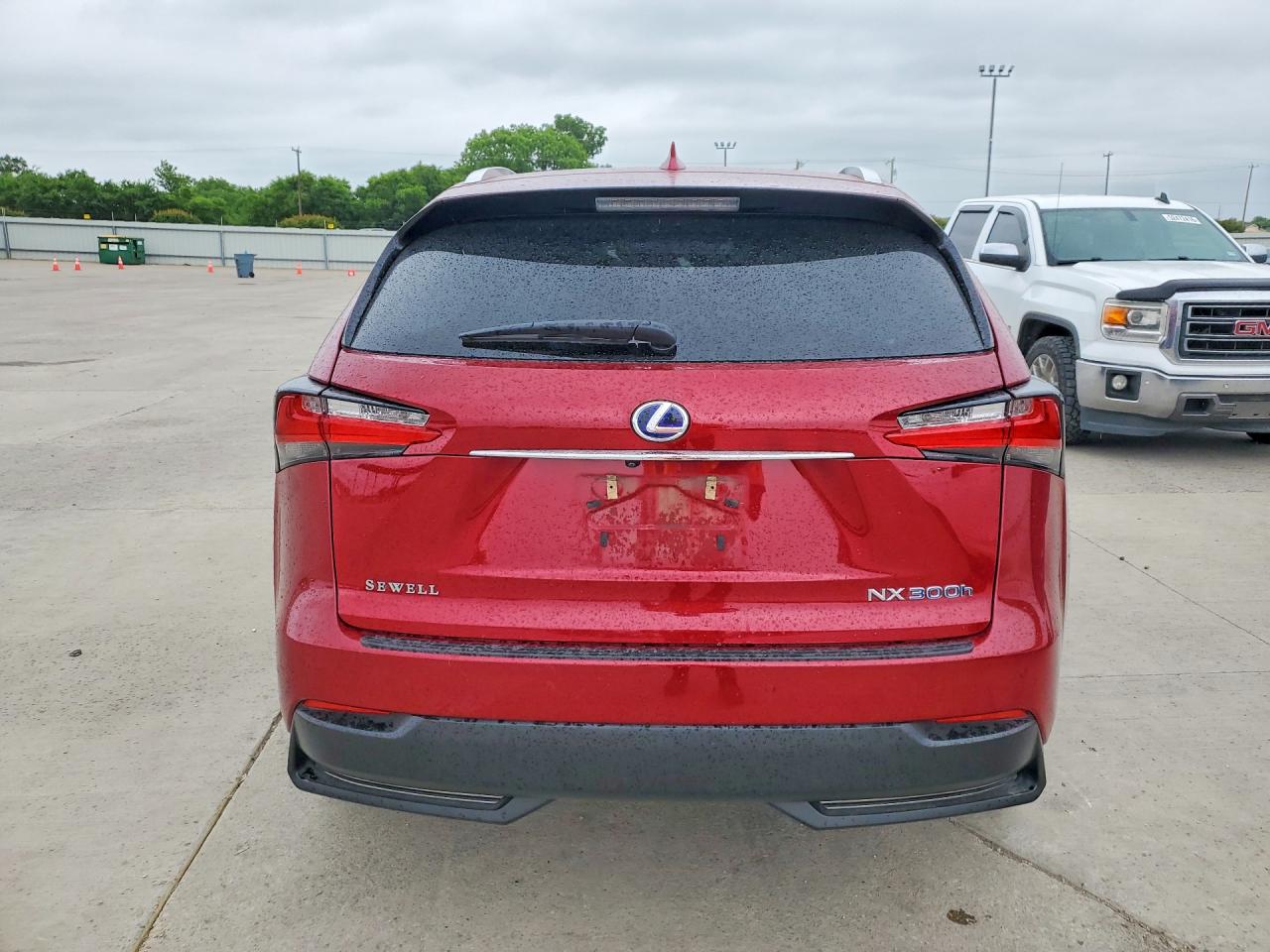2017 Lexus Nx 300h Burgundy vin: JTJBJRBZ8H2055105