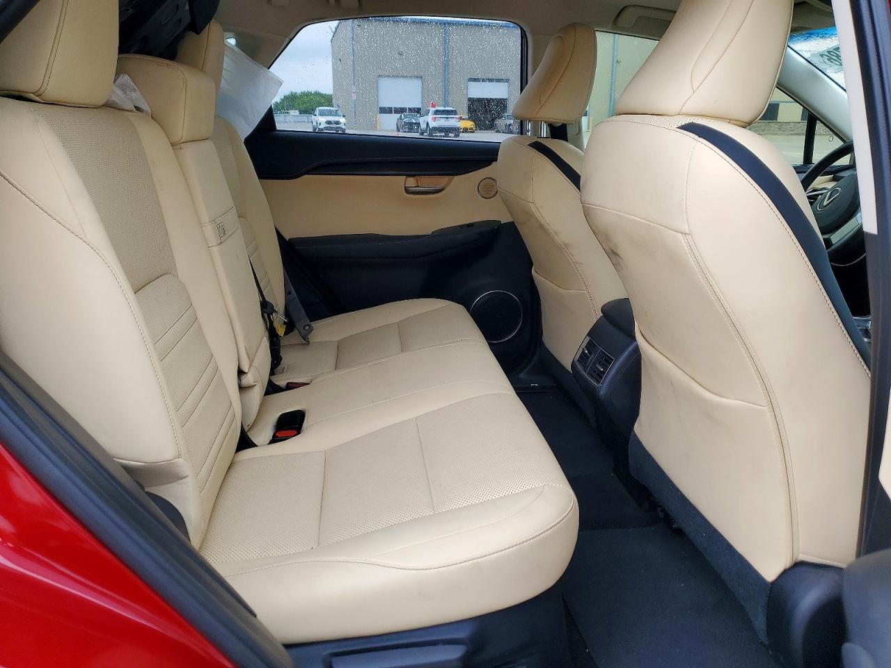 2017 Lexus Nx 300h Burgundy vin: JTJBJRBZ8H2055105
