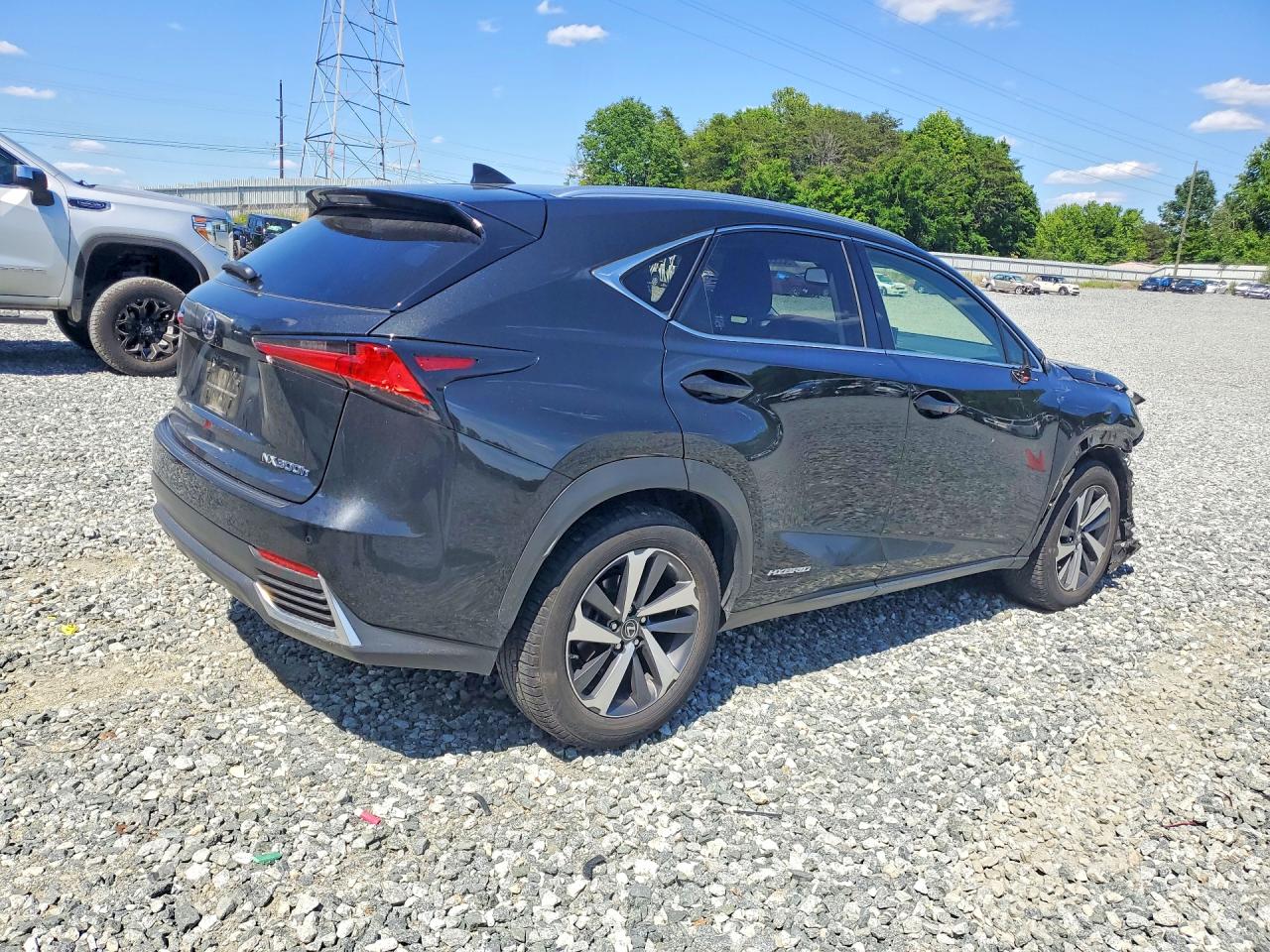2019 Lexus Nx 300h Black vin: JTJBJRBZ9K2114878