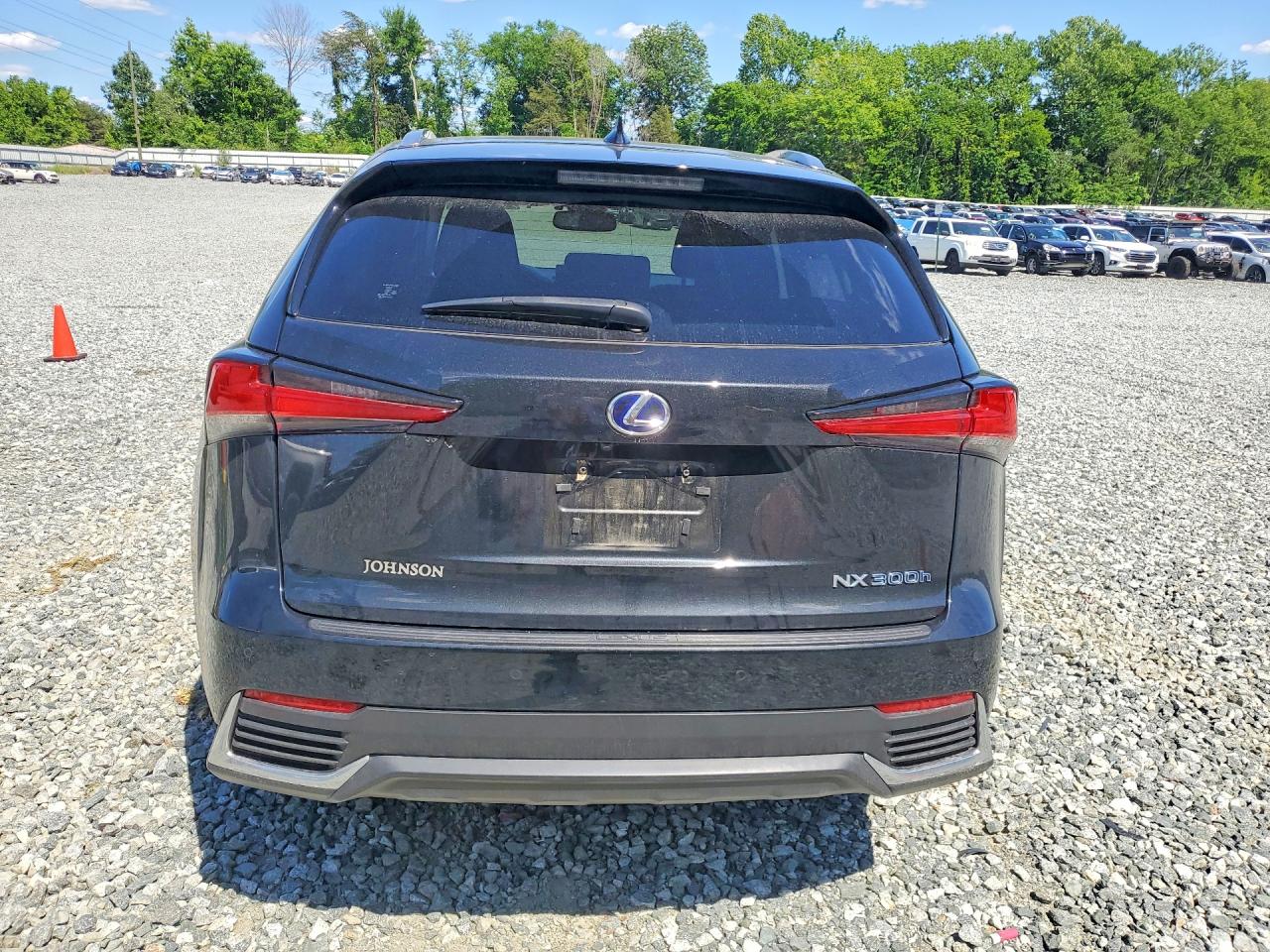 2019 Lexus Nx 300h Black vin: JTJBJRBZ9K2114878