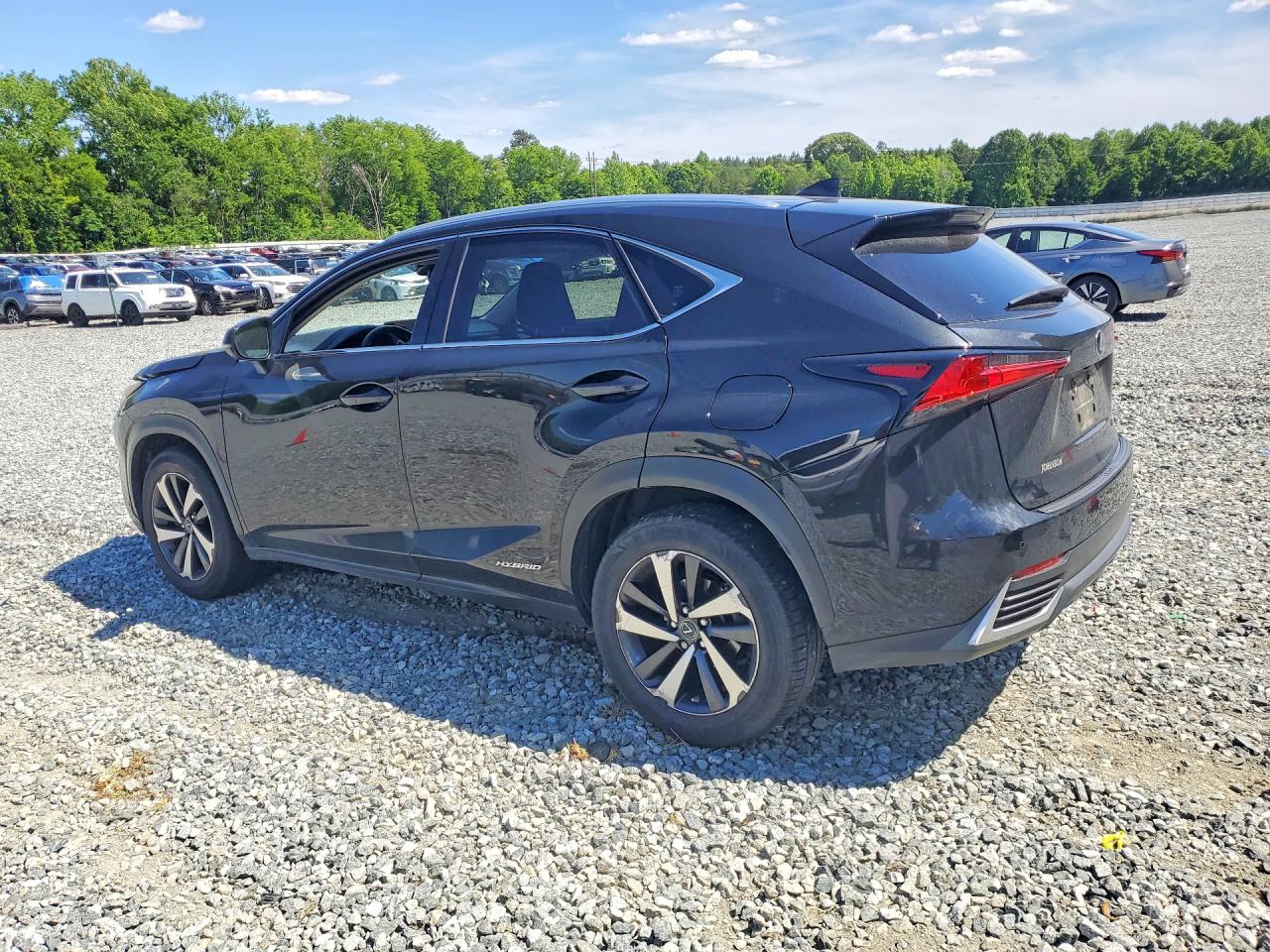 2019 Lexus Nx 300h Black vin: JTJBJRBZ9K2114878