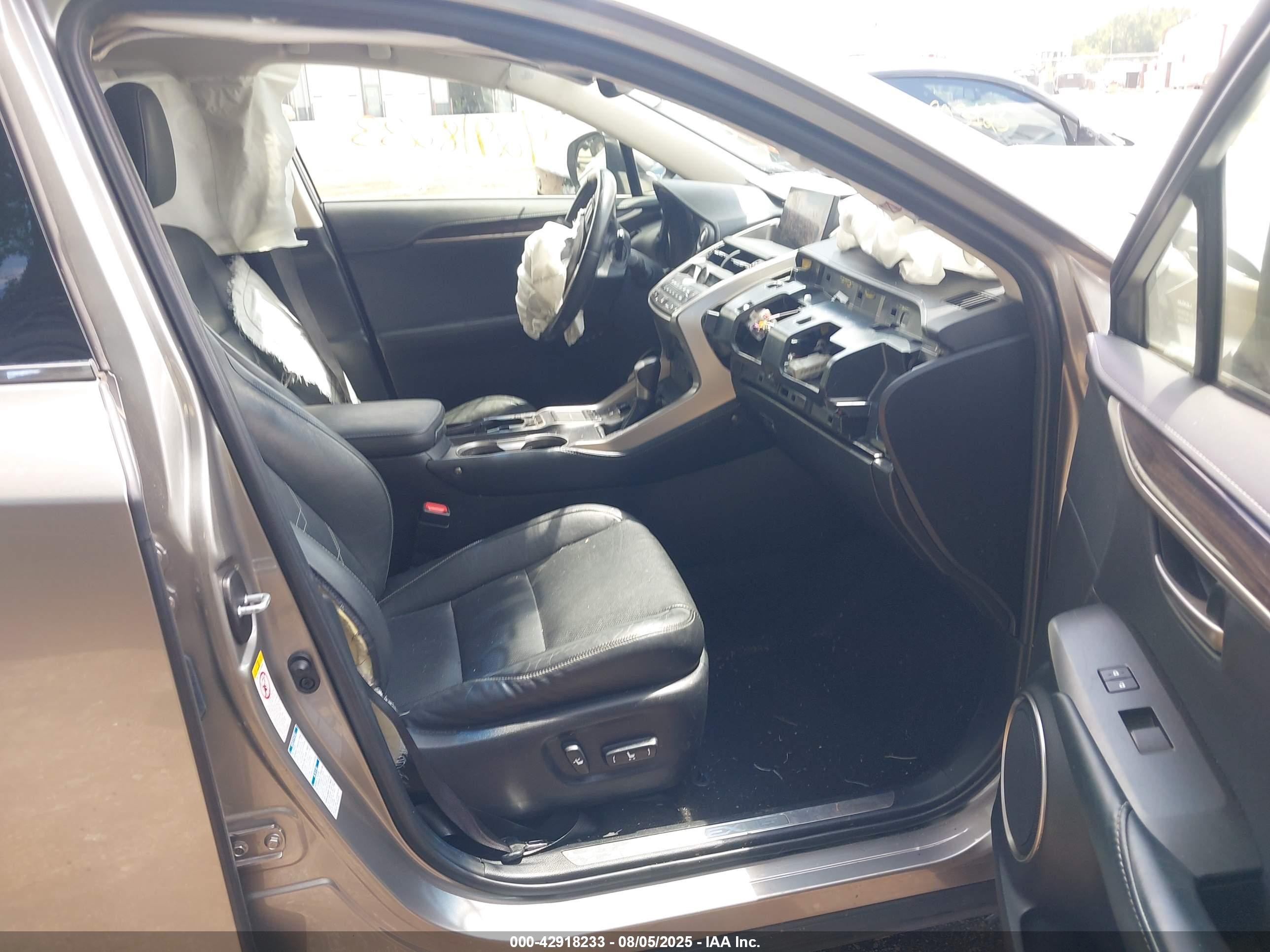 2015 Lexus Nx 300h   Silver vin: JTJBJRBZXF2008588